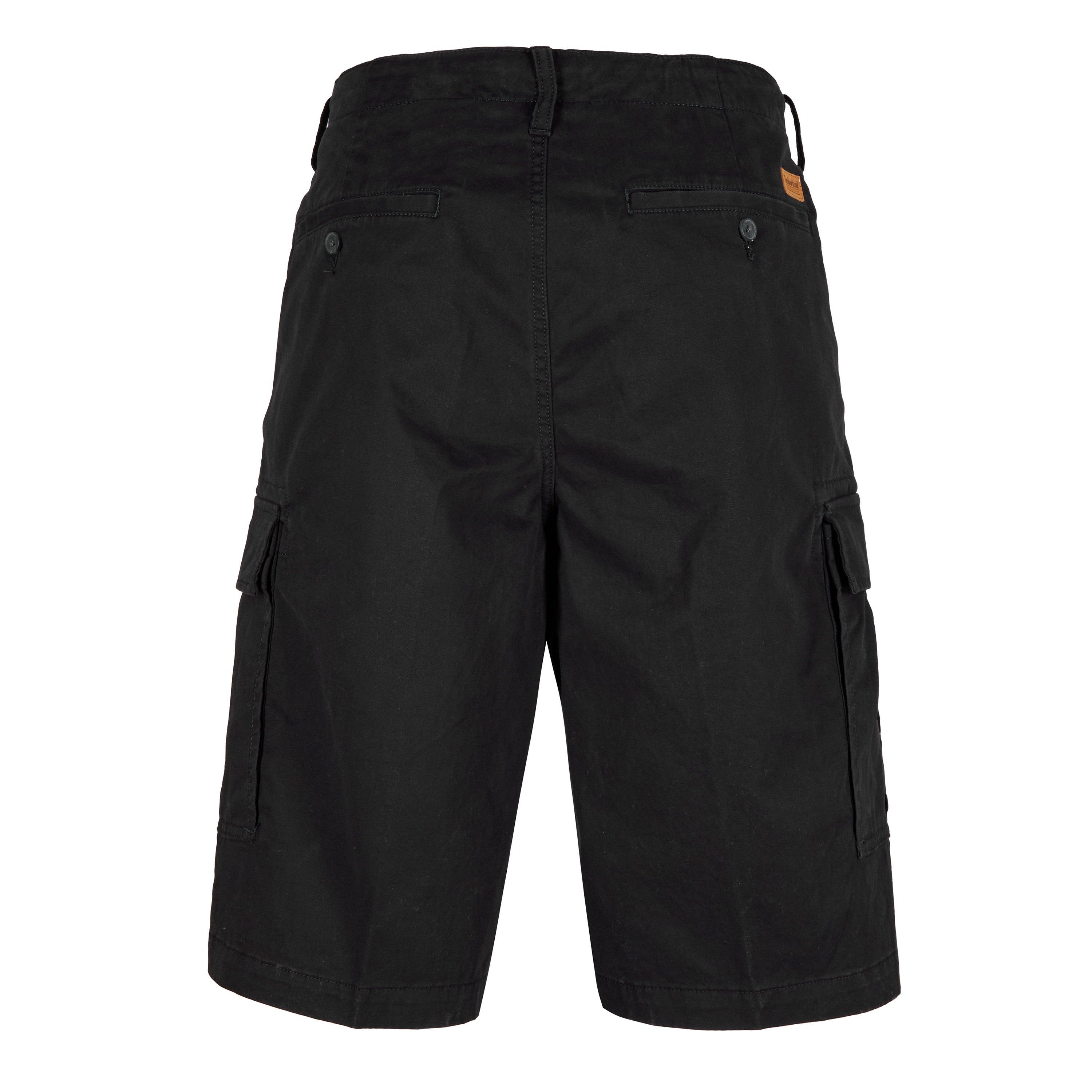Zwart - Timberland - Men's Relaxed Cargo Shorts - 2