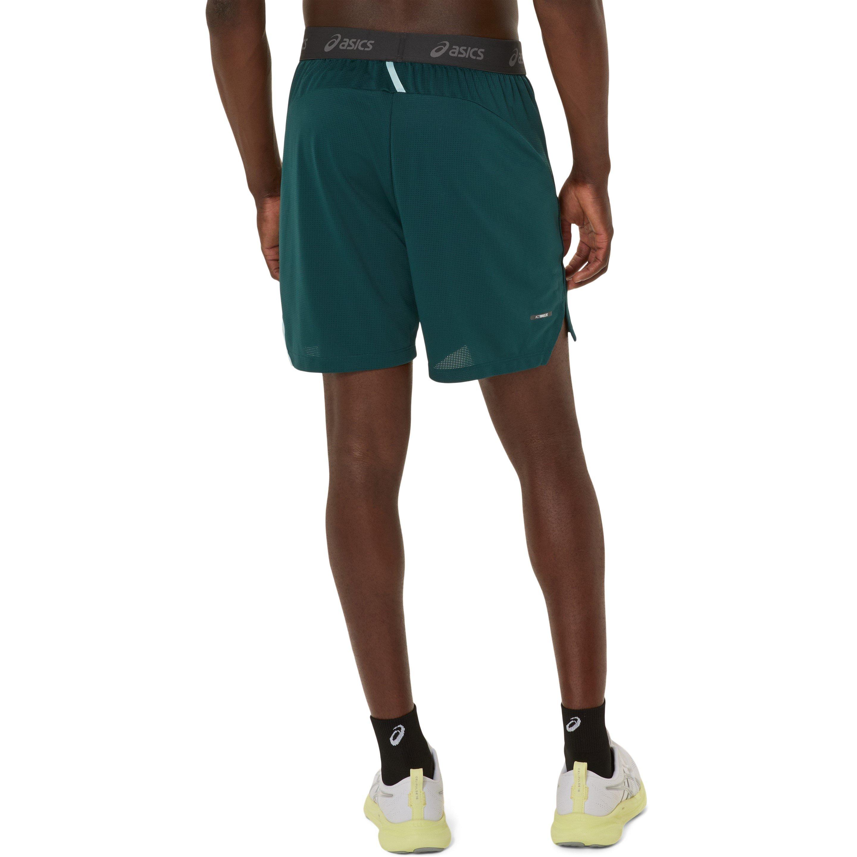 Saxon Green - Asics - Men's Performance Running Shorts - 2