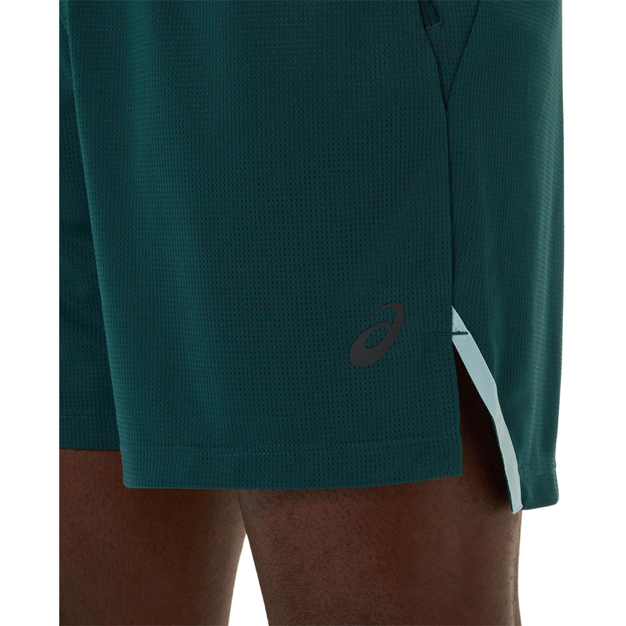 Saxon Green - Asics - Men's Performance Running Shorts - 4