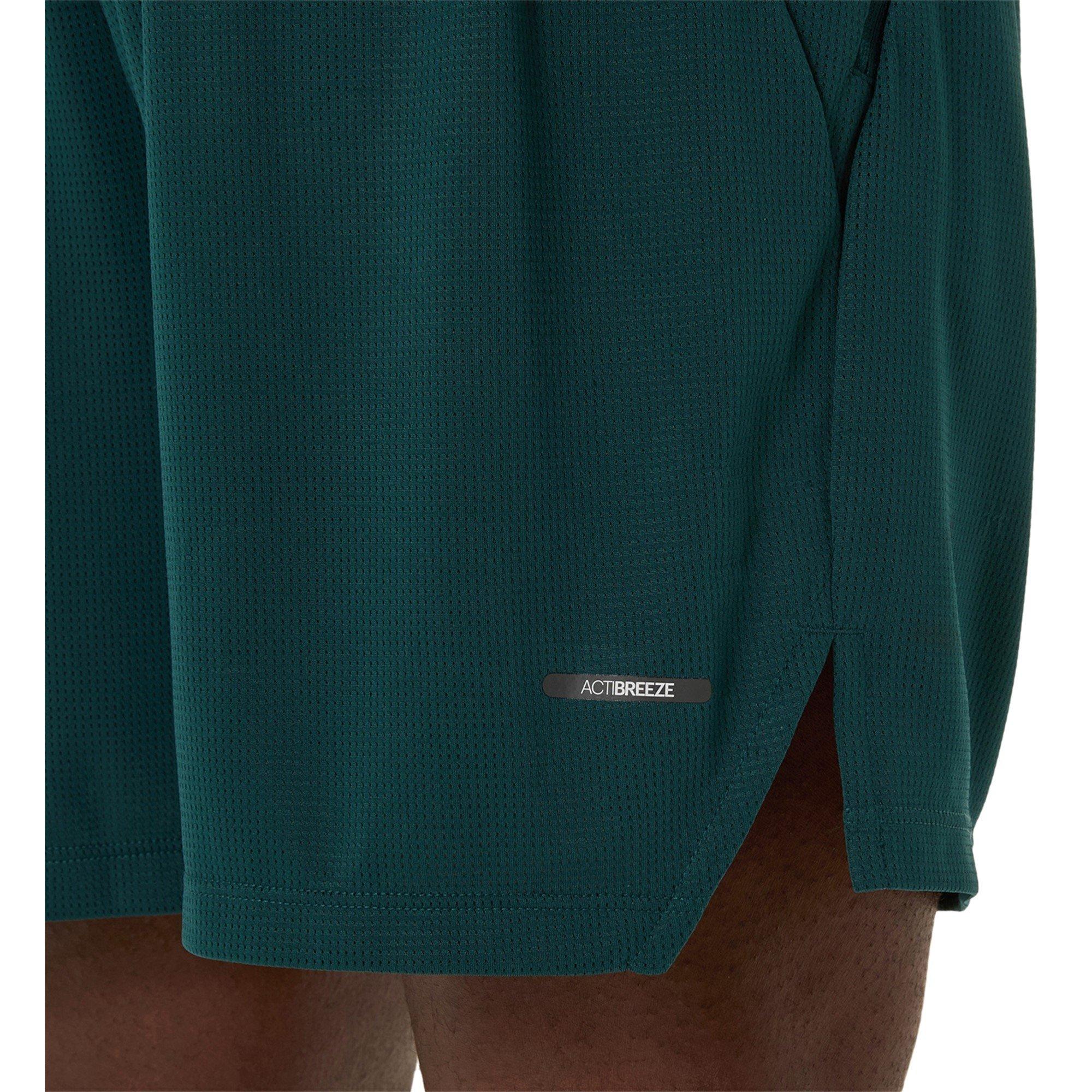 Saxon Green - Asics - Men's Performance Running Shorts - 7