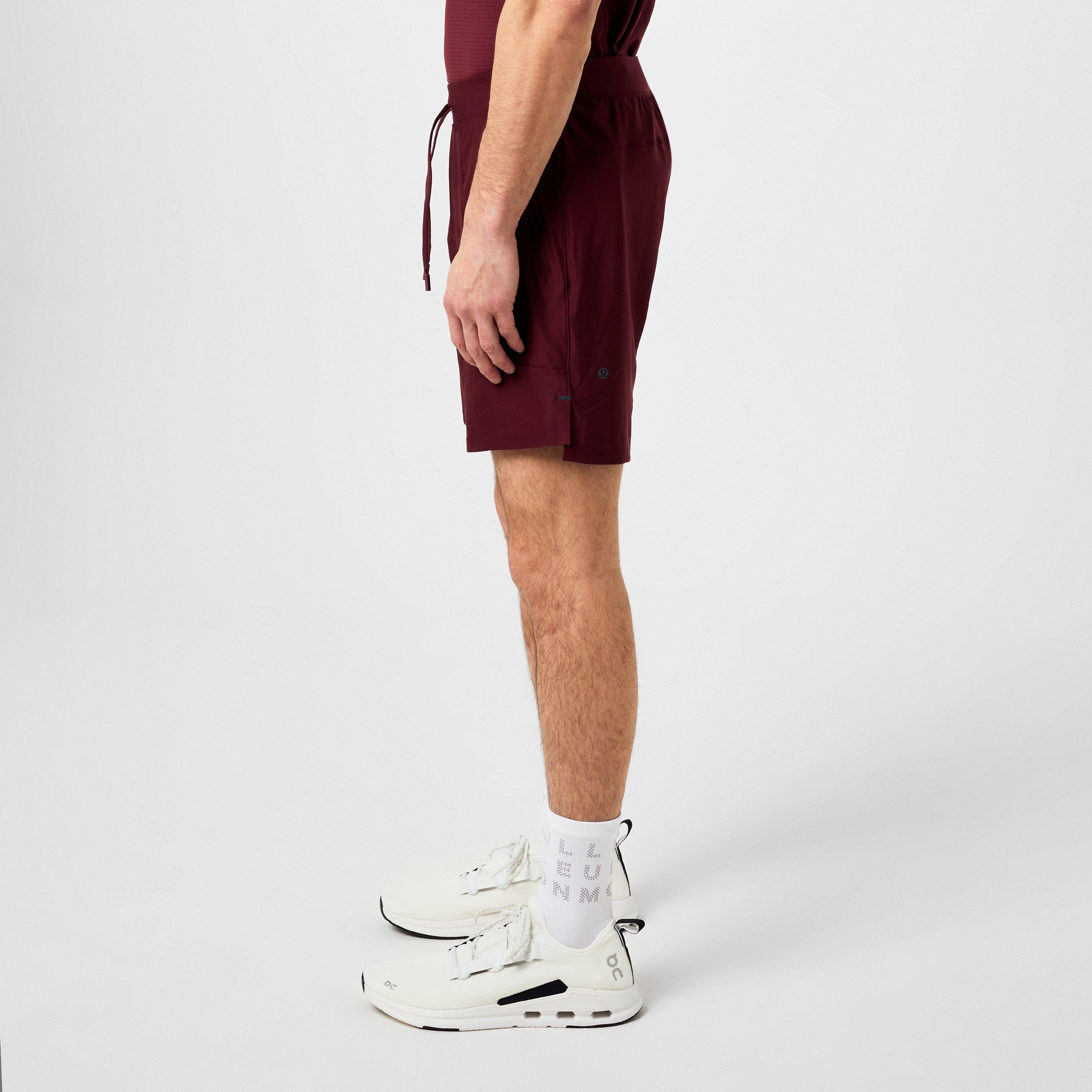 Red Merlot - Lululemon - License To Train Shorts - 2