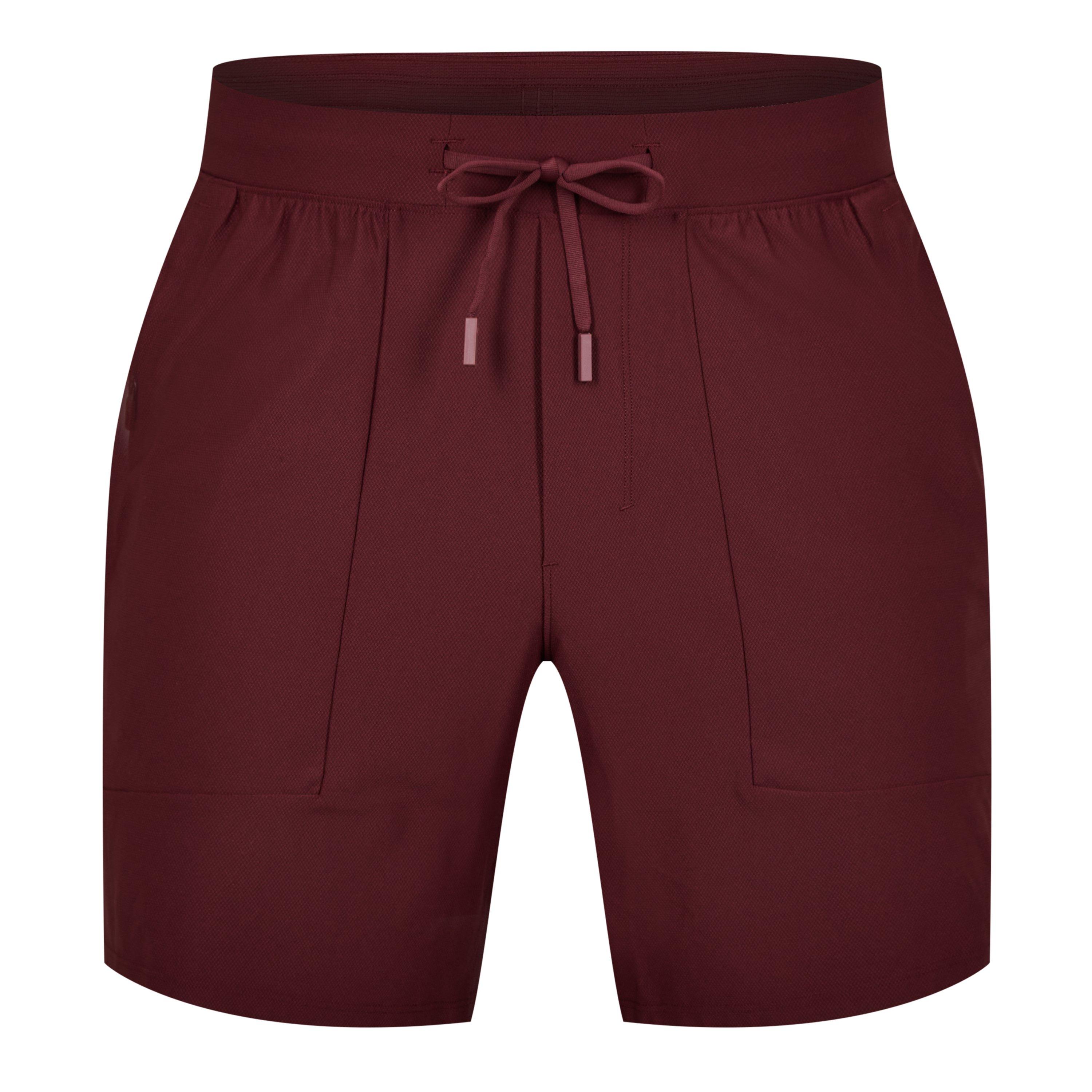 Red Merlot - Lululemon - License To Train Shorts - 5