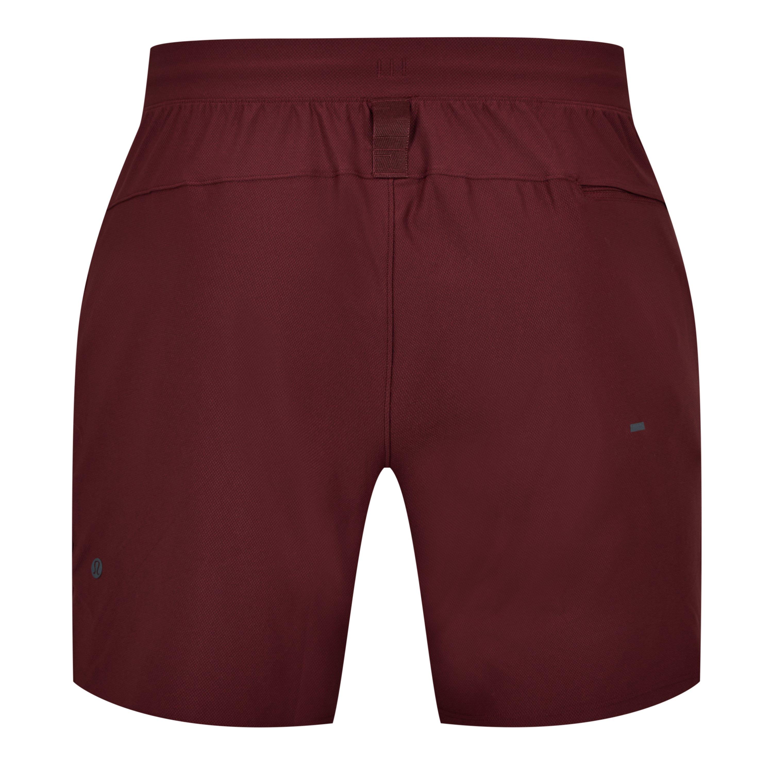 Red Merlot - Lululemon - License To Train Shorts - 6