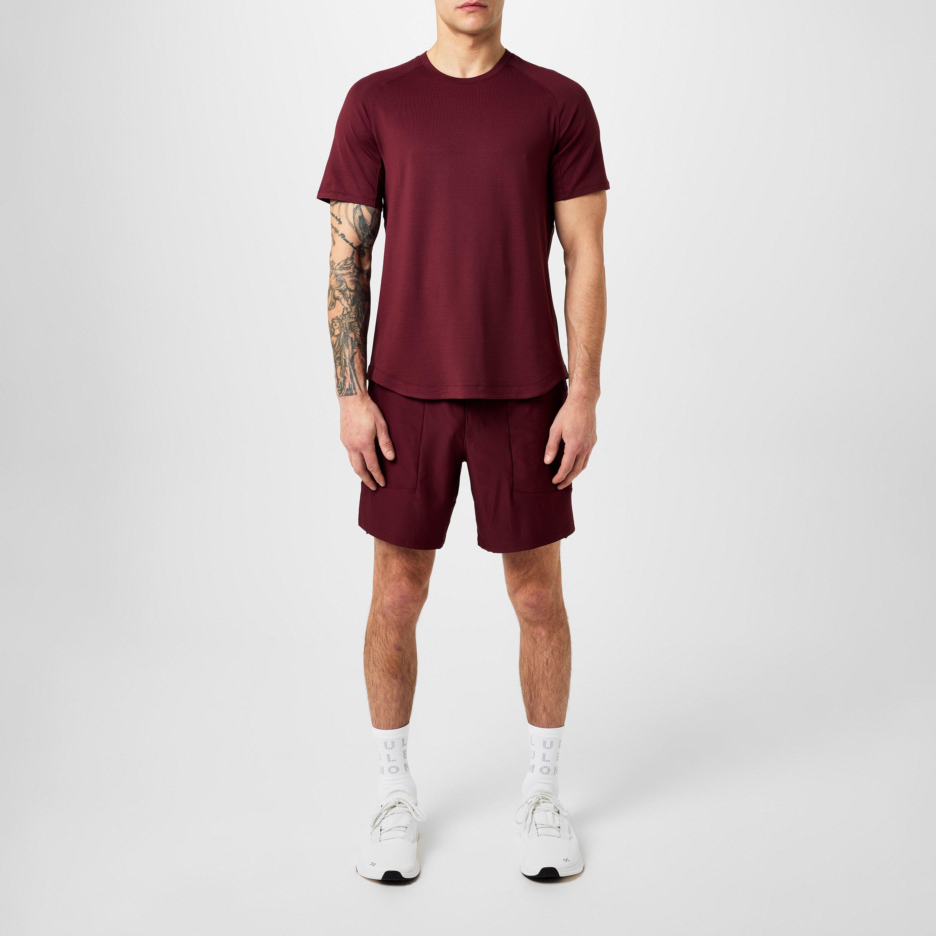 Red Merlot - Lululemon - License To Train Shorts - 4