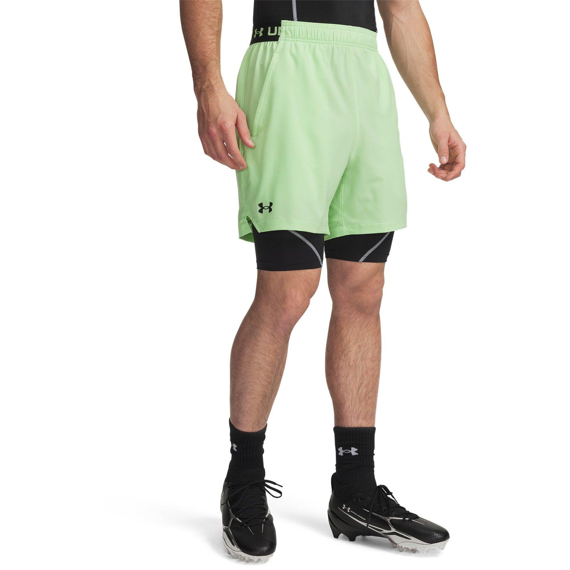 Under Armour Men's Ua Vanish Woven 6In Shorts - Lime /Black - S