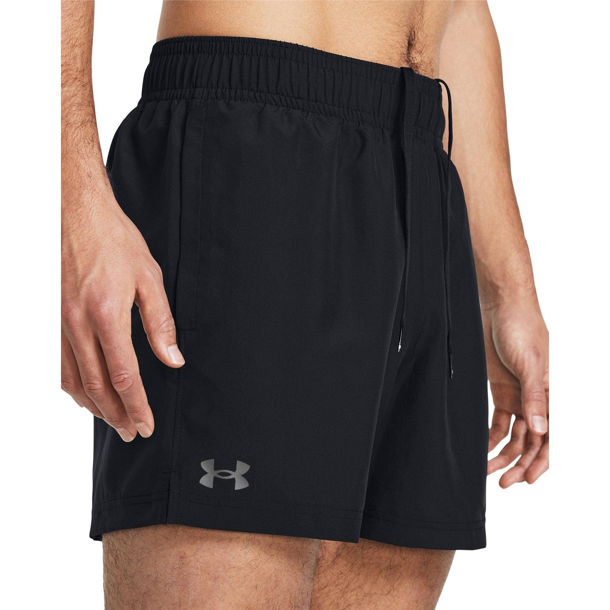 Blck/Castlerock - Under Armour - Tech 5in Short Sn99 - 5