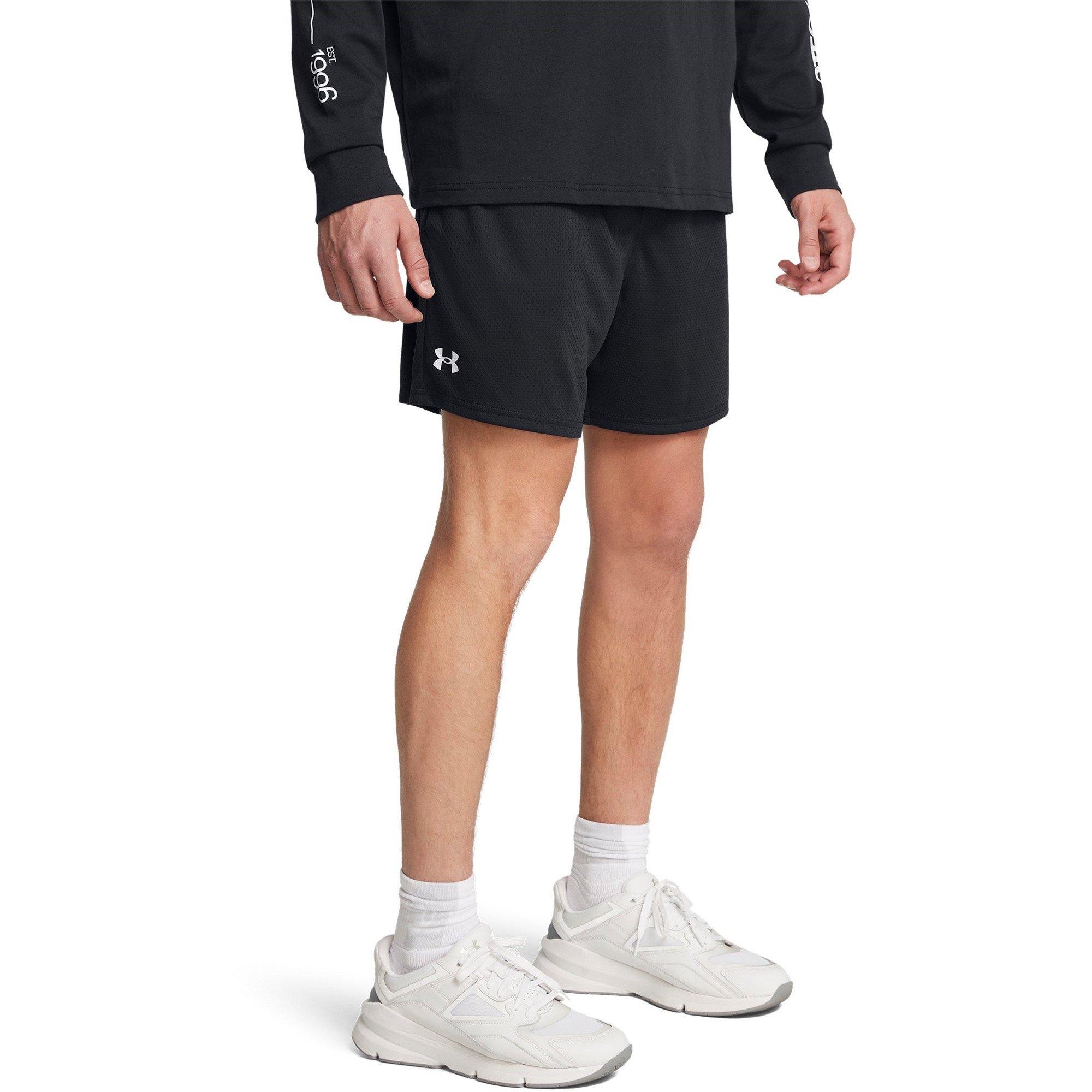 Black/White - Under Armour - Tech 6in Shorts Sn99 - 3