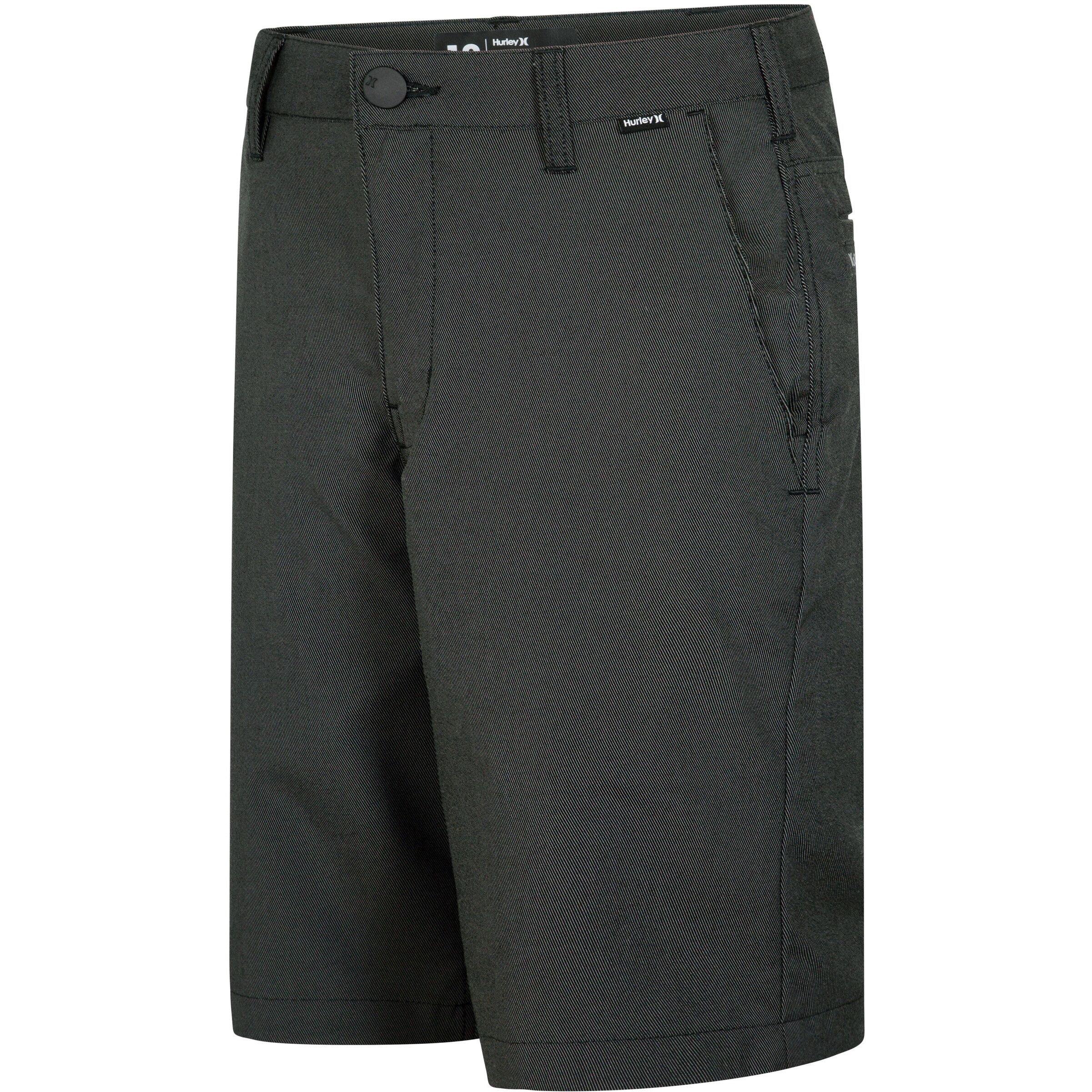 Hurley Boys Kids' Chino Shorts - Black - 8-9 (S)