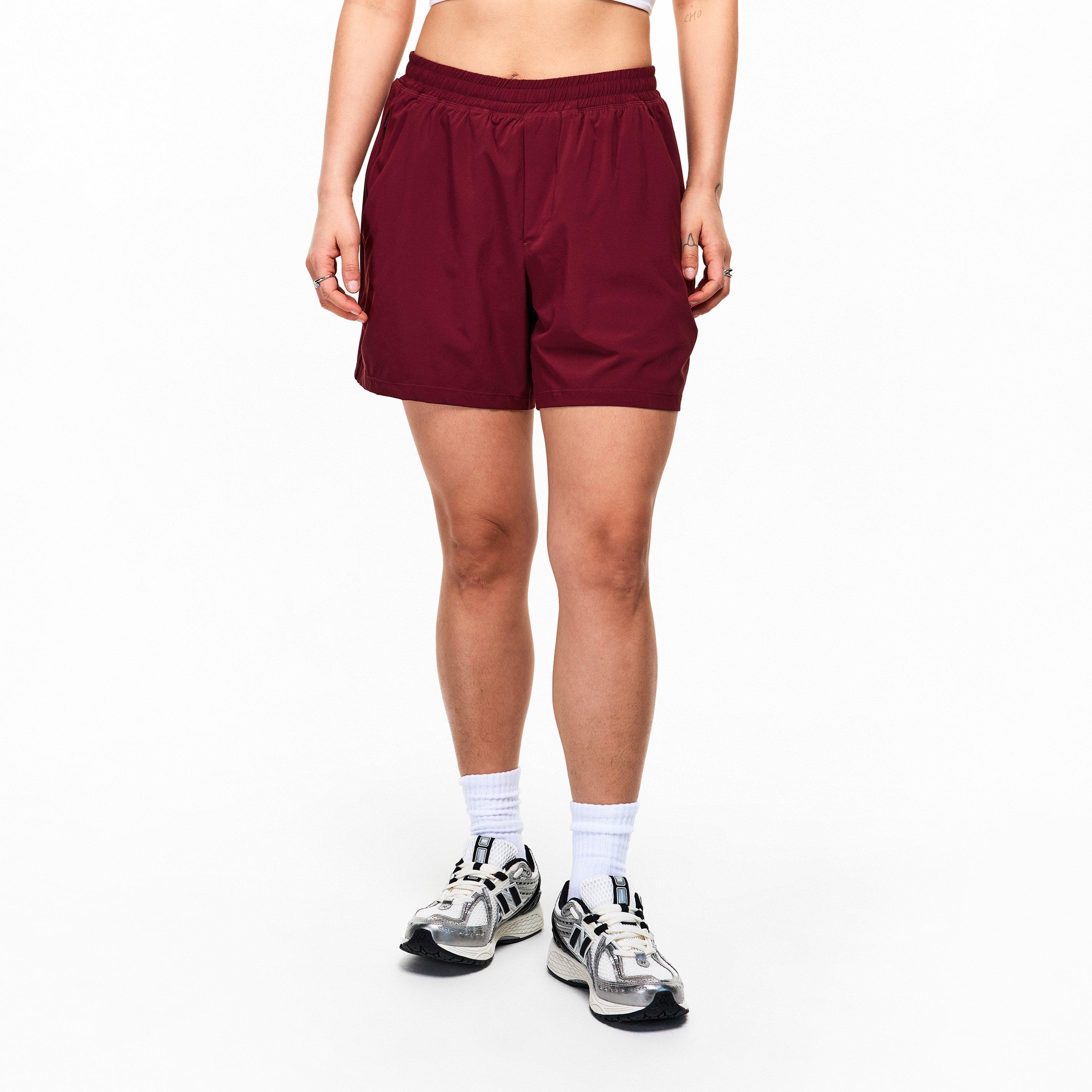 Burgundy Bay - Lululemon - Men's Pace Breaker Performance Gym Shorts - 3
