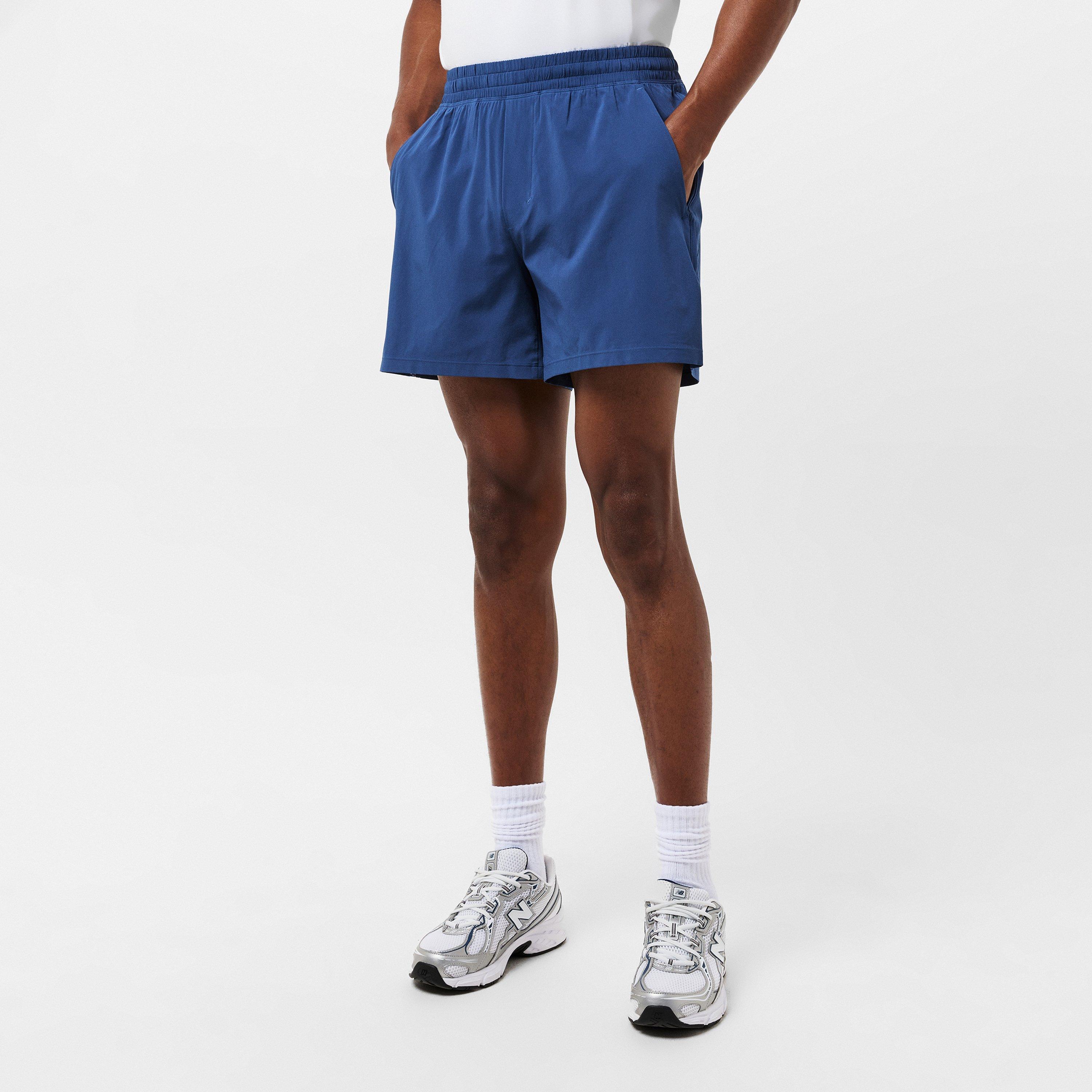 Blue Twill - Lululemon - Men's Pace Breaker Performance Gym Shorts - 3