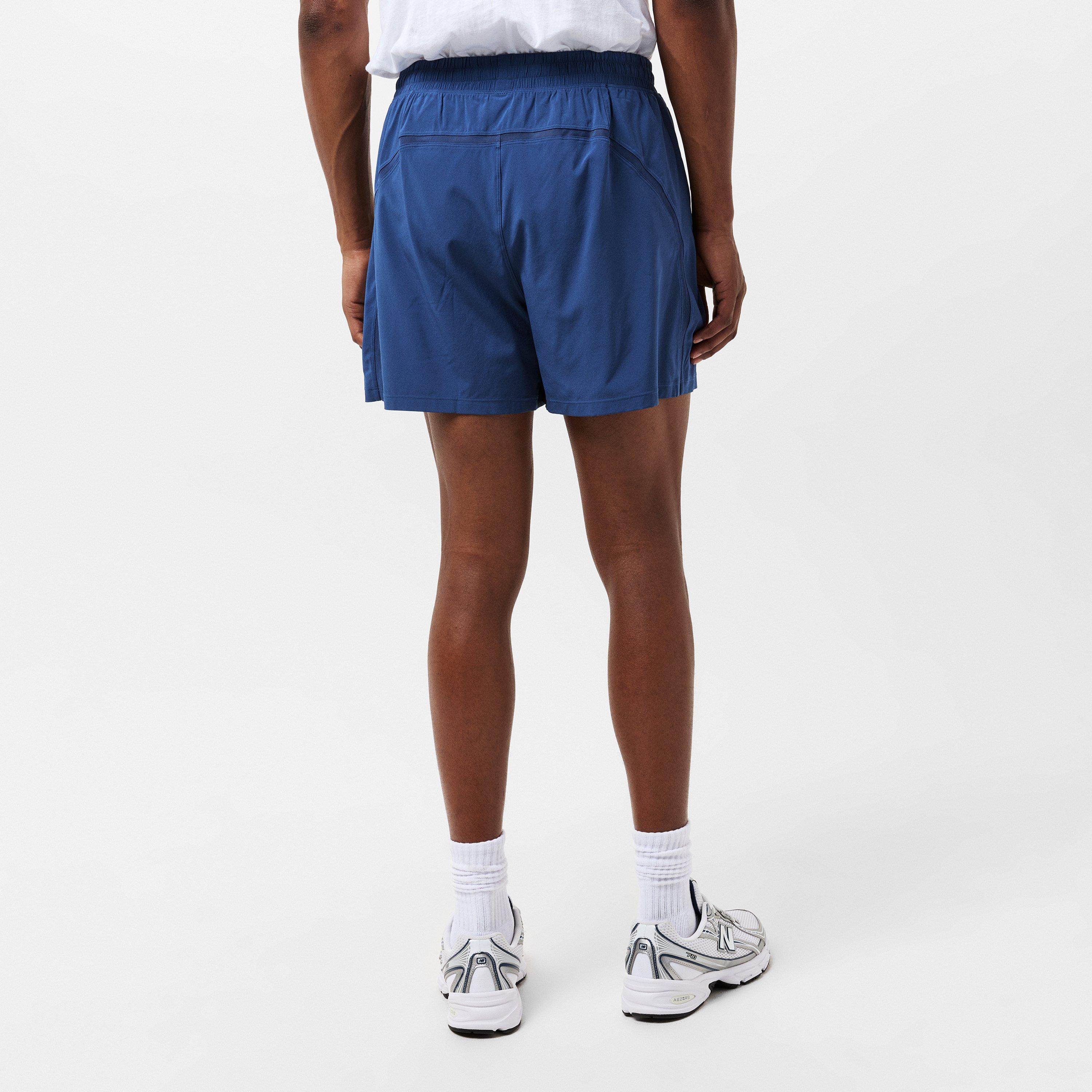 Blue Twill - Lululemon - Men's Pace Breaker Performance Gym Shorts - 4