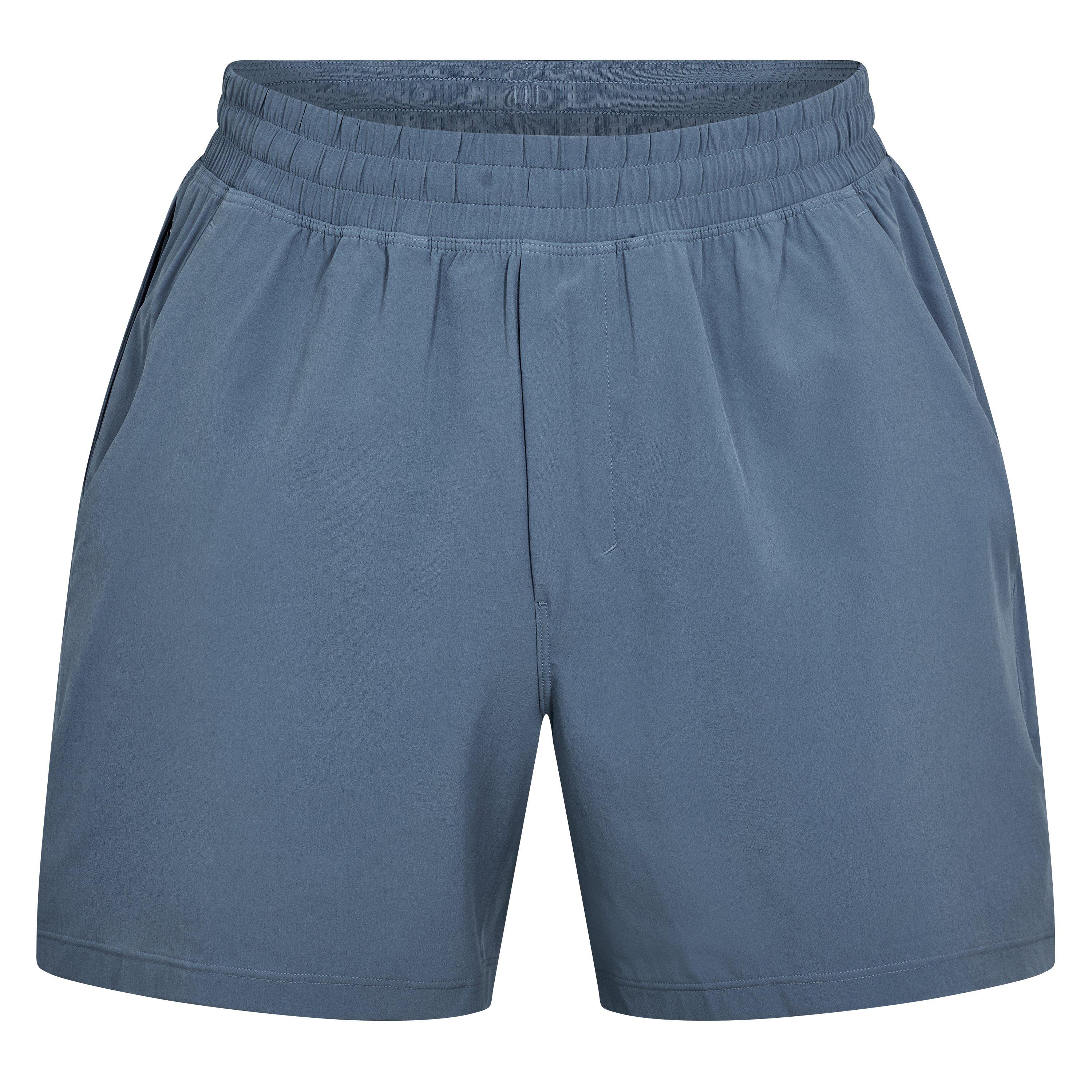Steel Blue - Lululemon - Men's Pace Breaker Performance Gym Shorts - 1