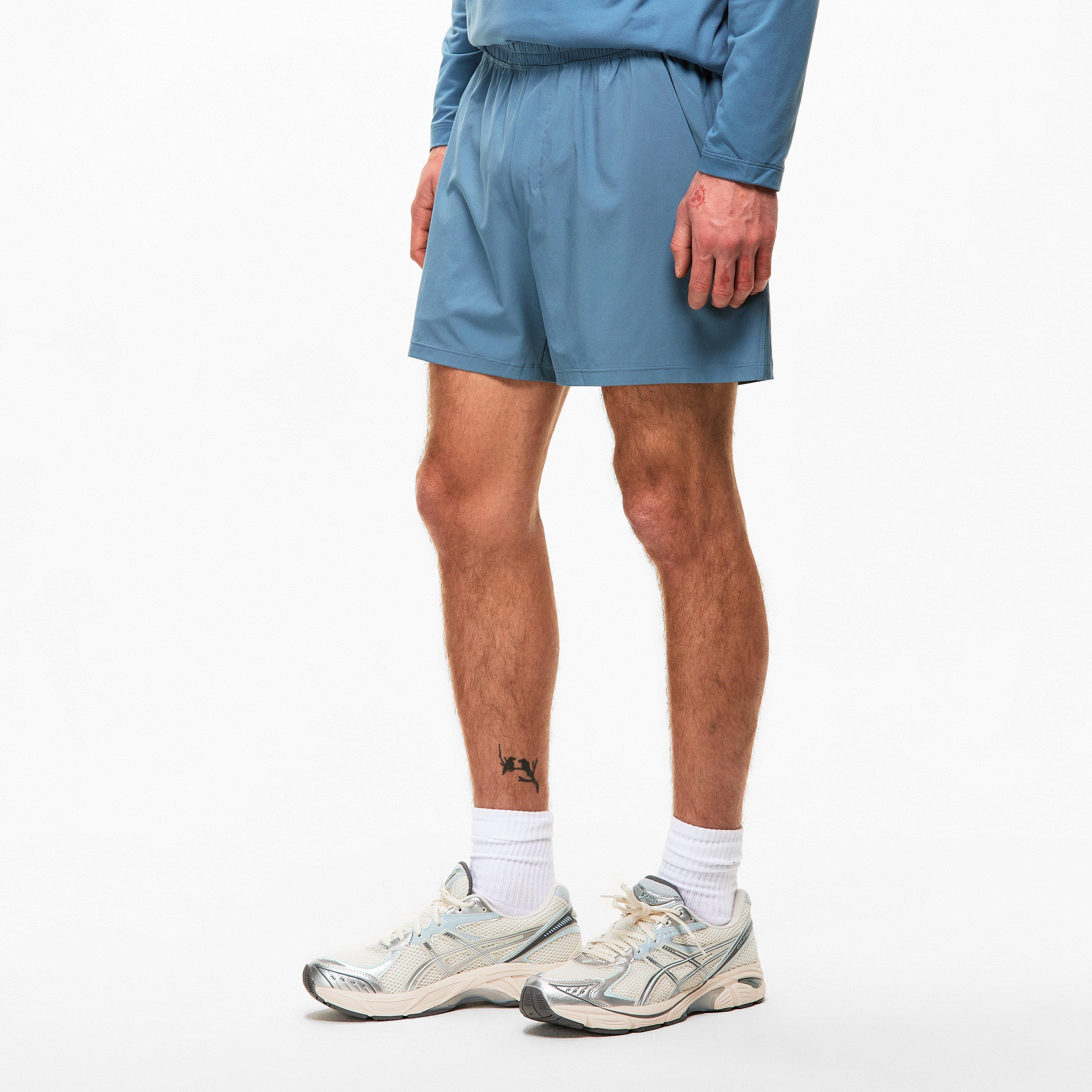 Steel Blue - Lululemon - Men's Pace Breaker Performance Gym Shorts - 3