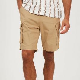 Brave Soul Mens Cotton Canvas Cargo Short