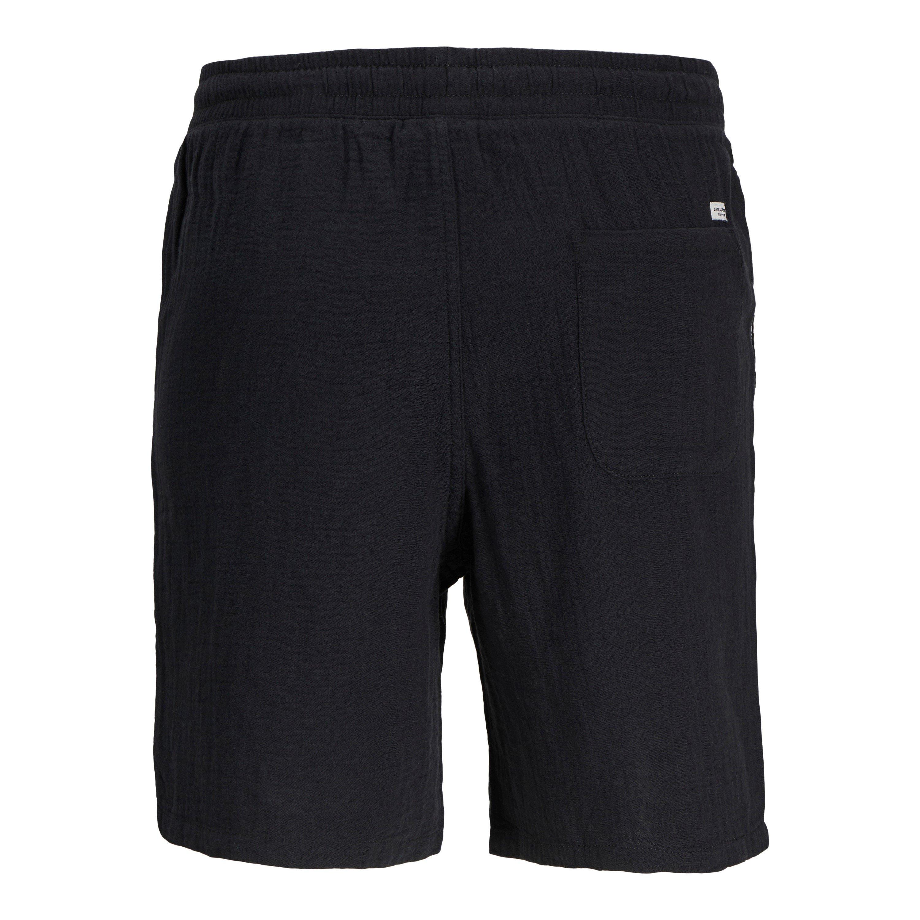 Zwart - Jack and Jones - Patras Fleece Jogger Shorts - 9