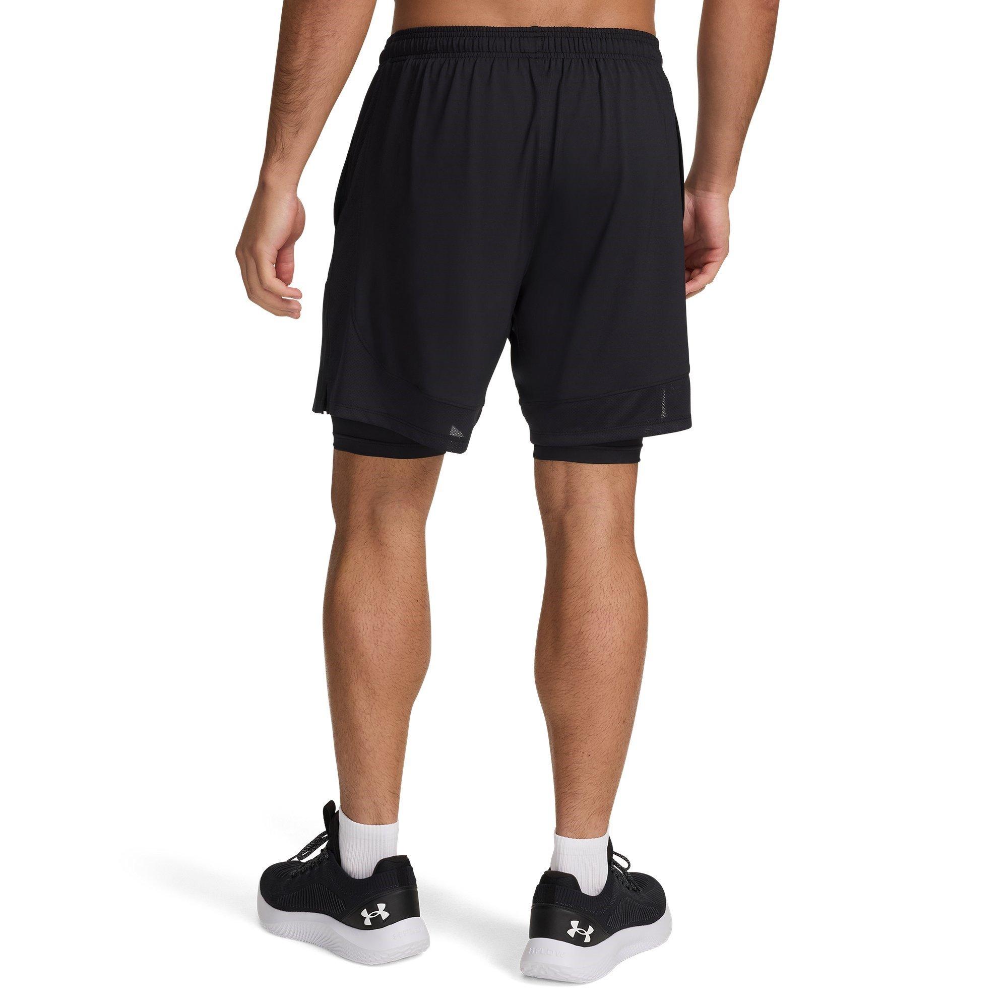 Black - Under Armour - Tech Vent Performance Gym Shorts - 2