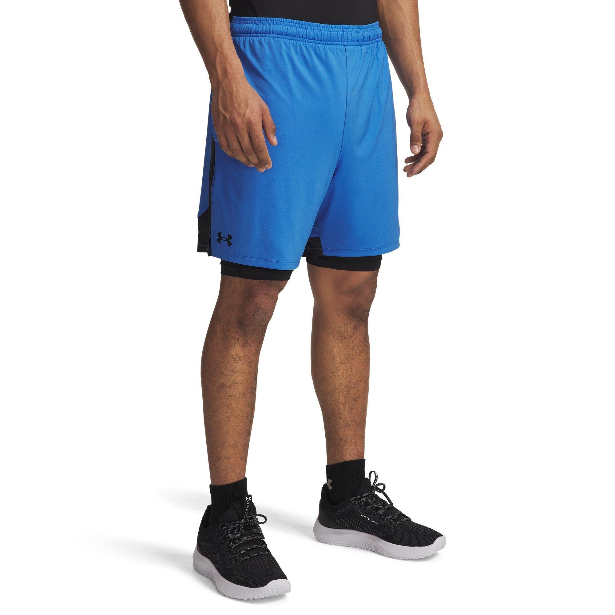 Under Armour Men's Tech Vent Performance Gym Shorts - Blue Atlantis - M