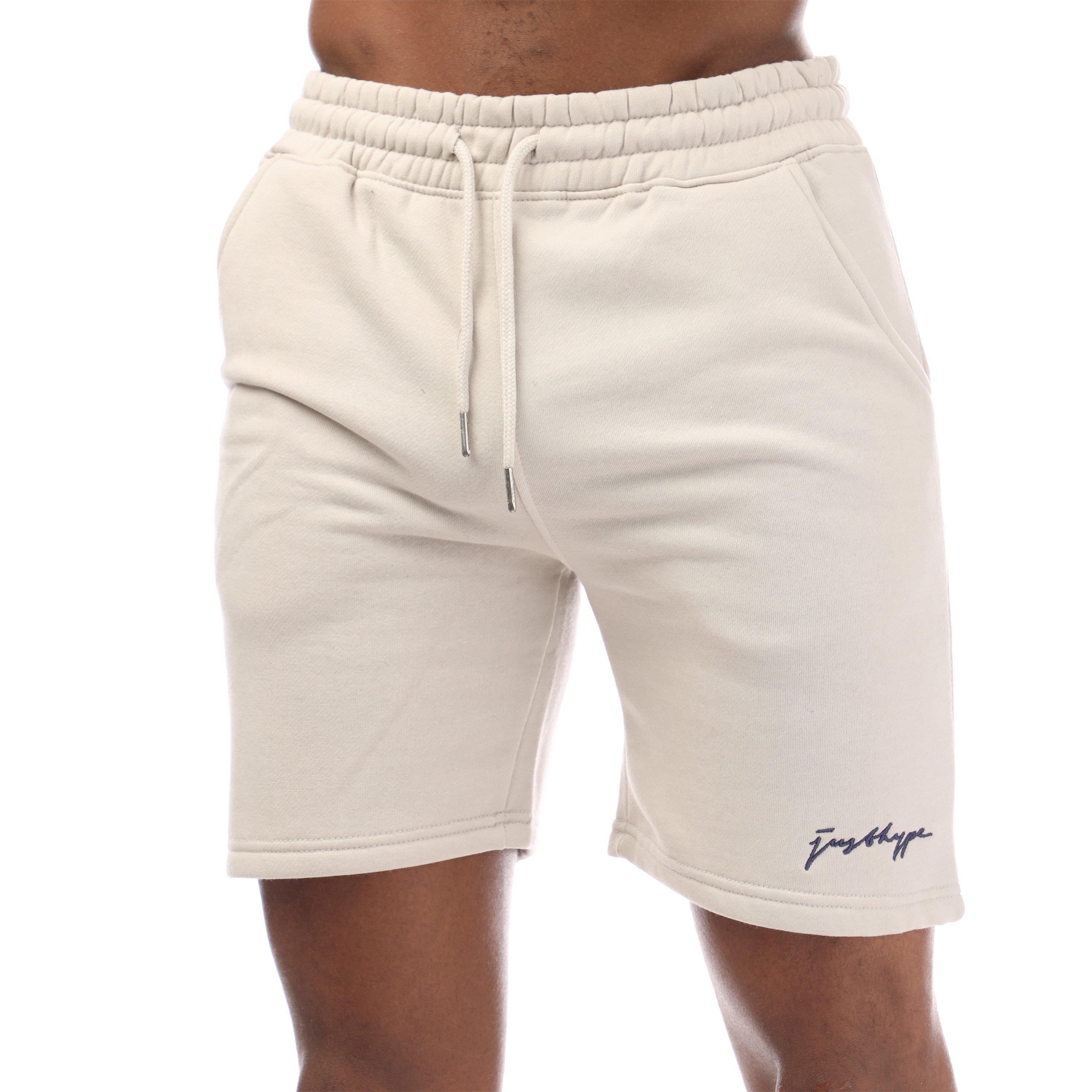 Hype  Adults Regular Jersey Jogger Shorts - Grey - 2X Small