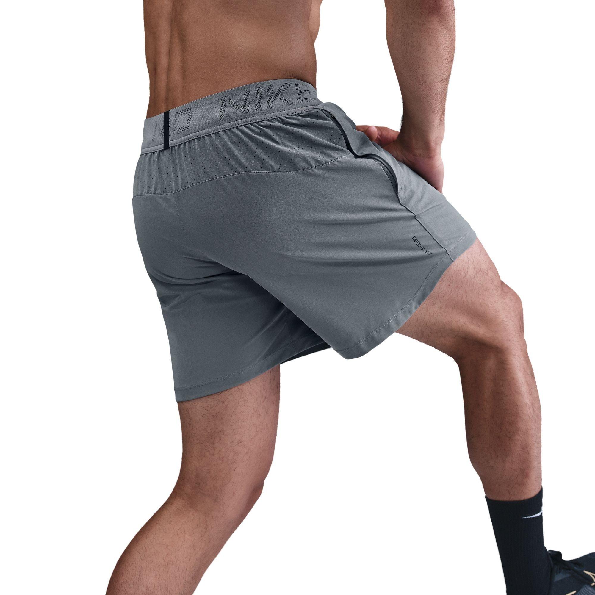 Smoke Grey - Nike - Dri-FIT 6 Shorts Mens - 4