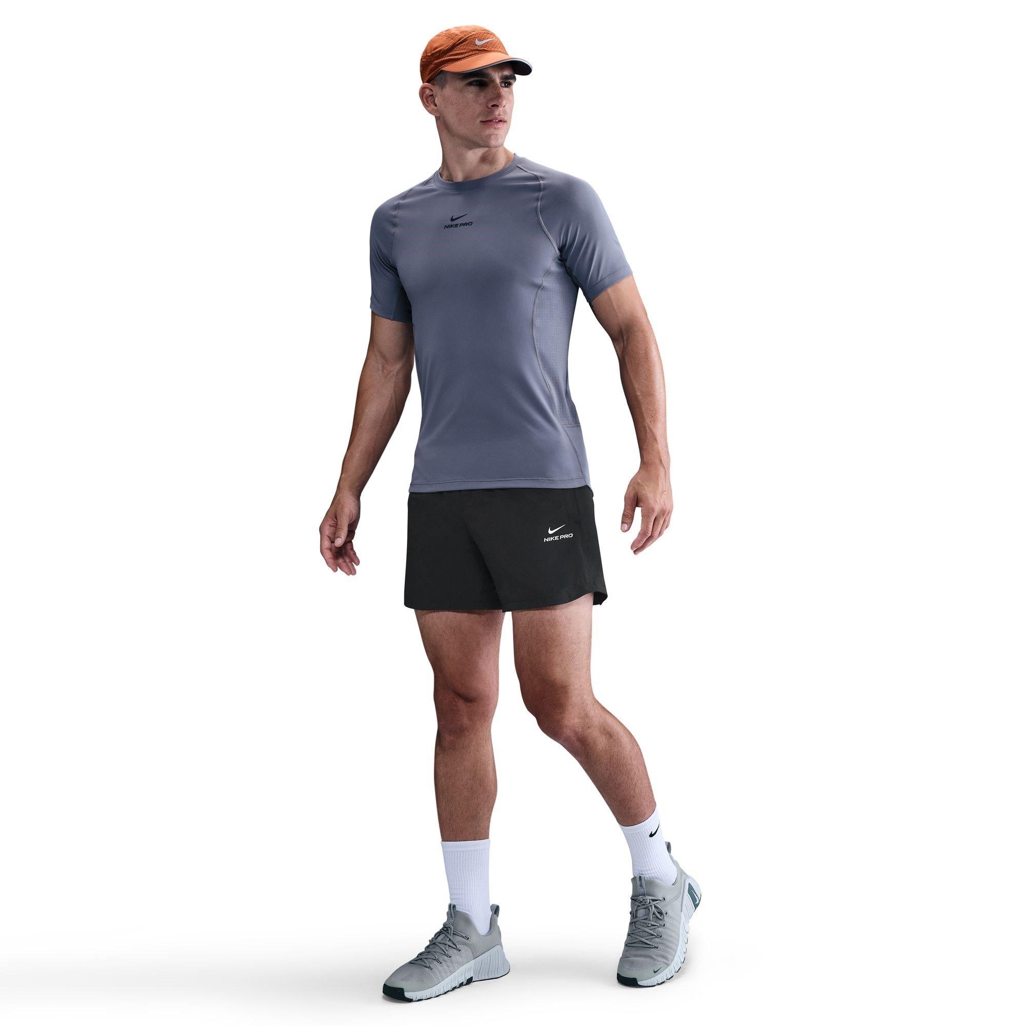 Black/White - Nike - Dri-FIT 6 Shorts Mens - 3