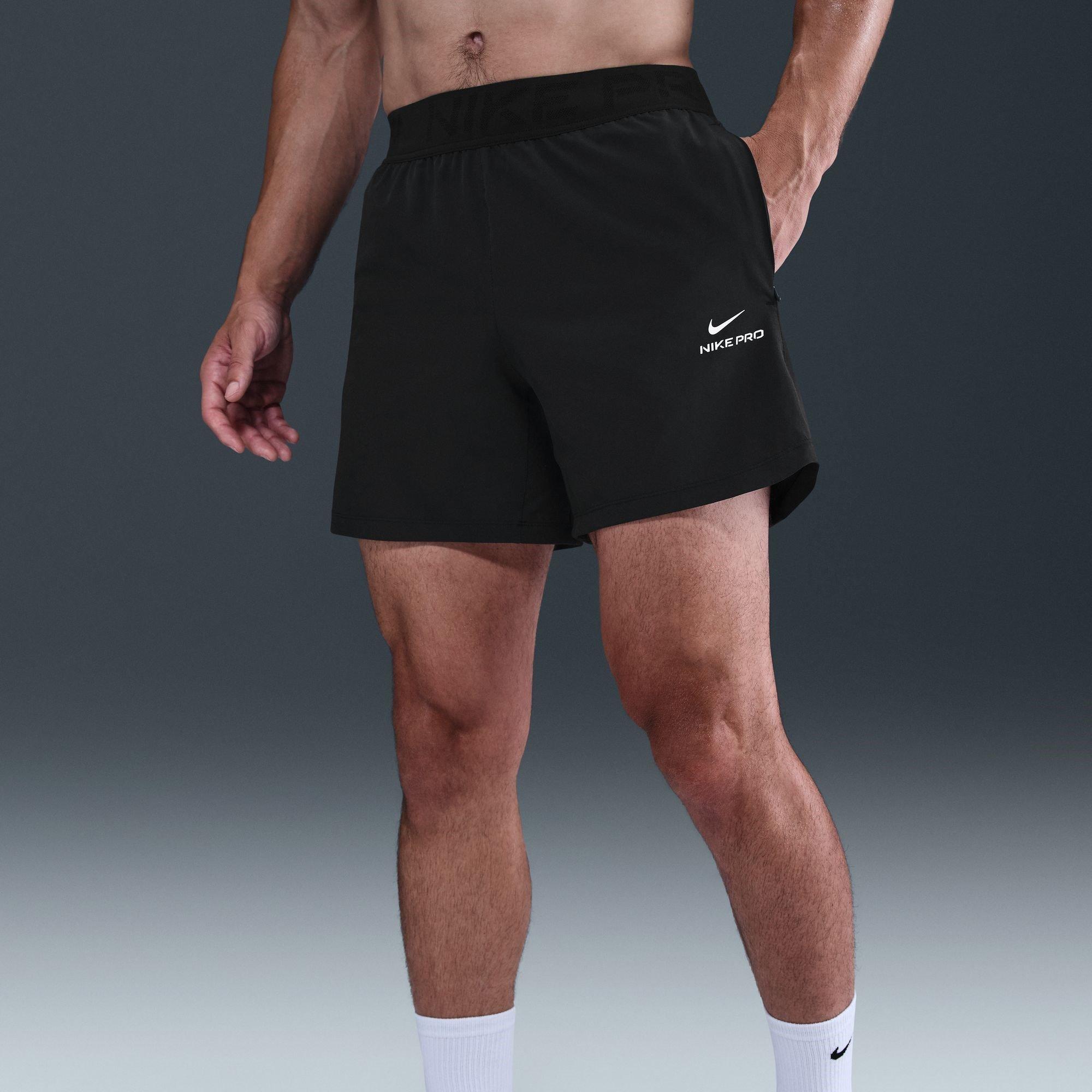 Black/White - Nike - Dri-FIT 6 Shorts Mens - 6