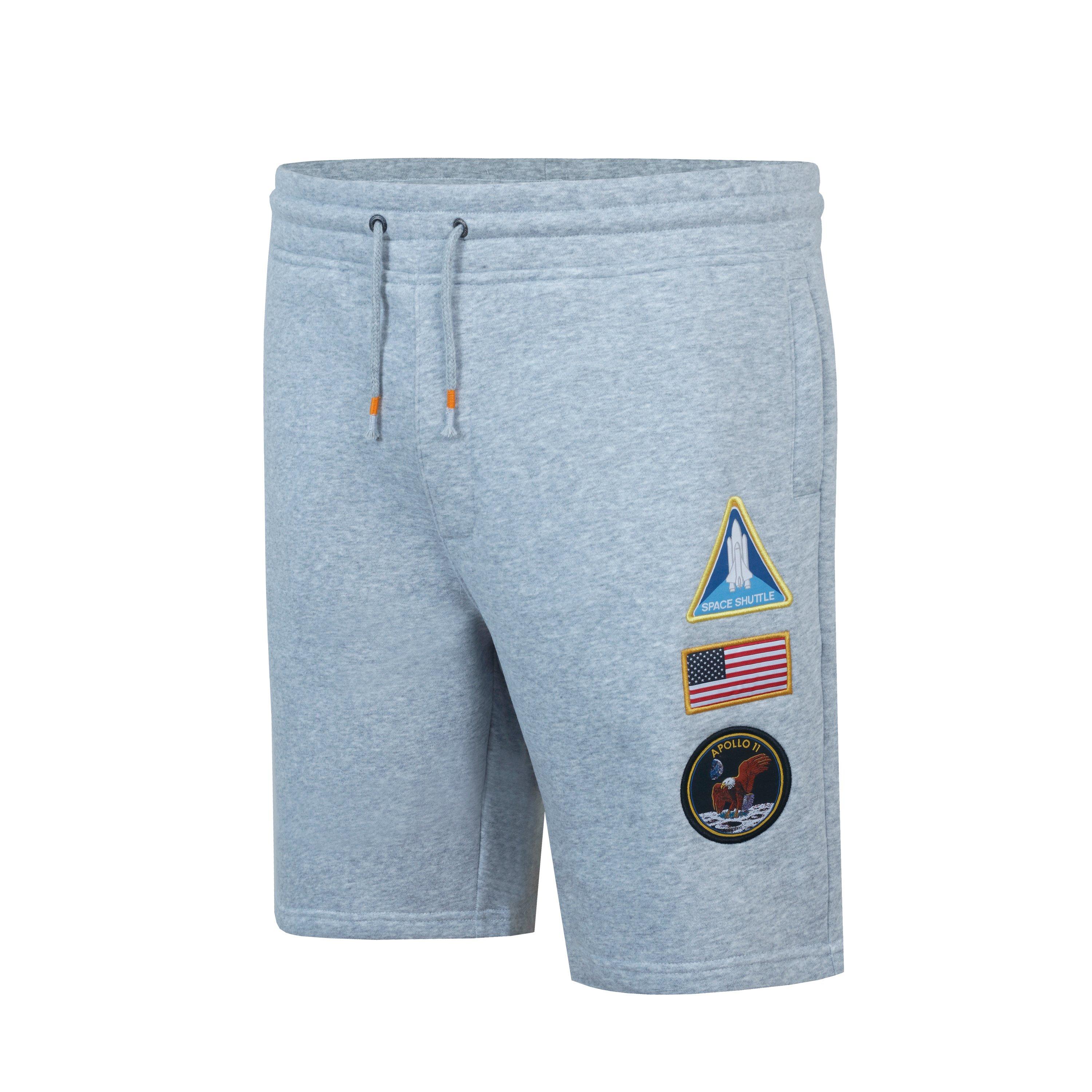 Grey Marl - SoulCal - NASA Shorts - 3