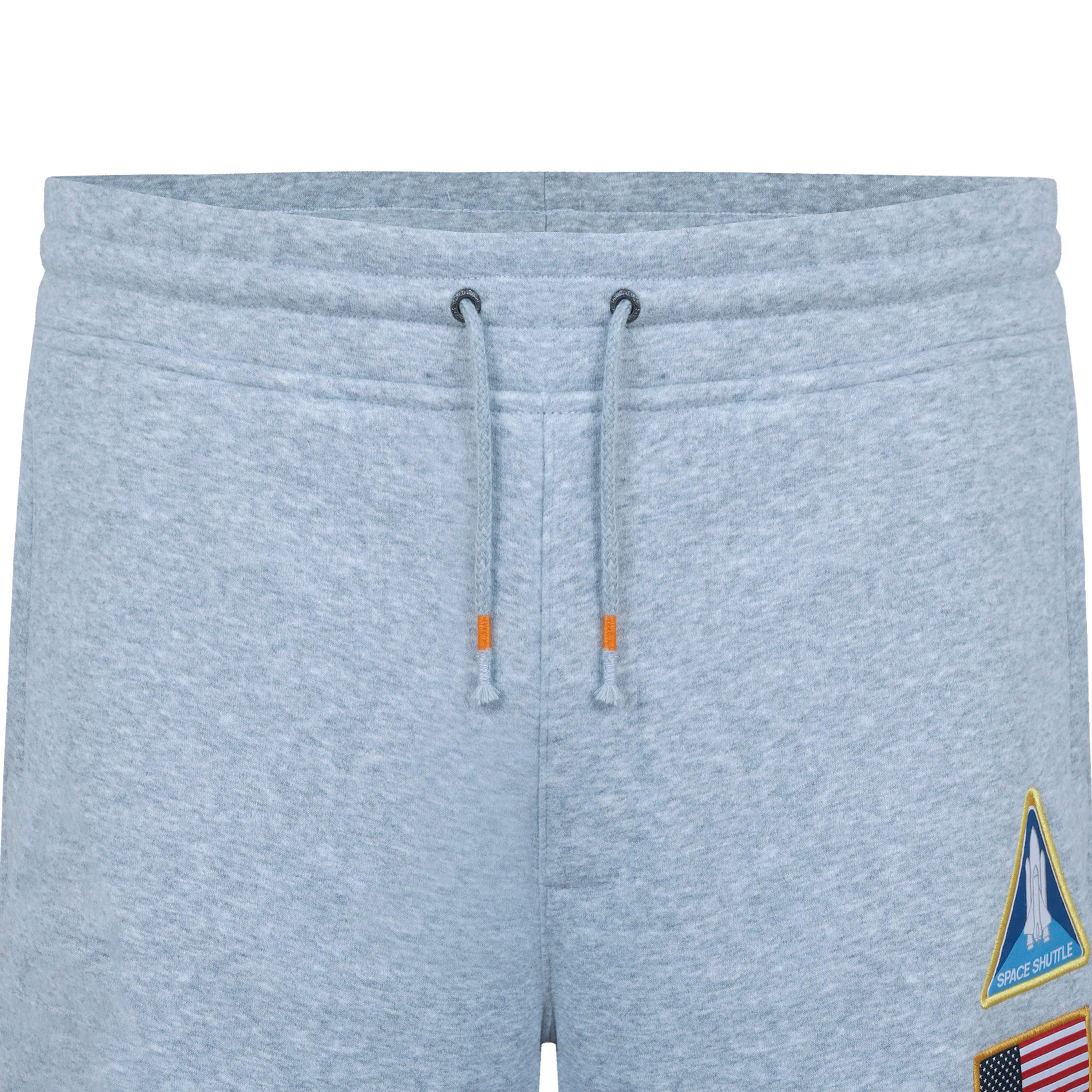 Grey Marl - SoulCal - NASA Shorts - 4