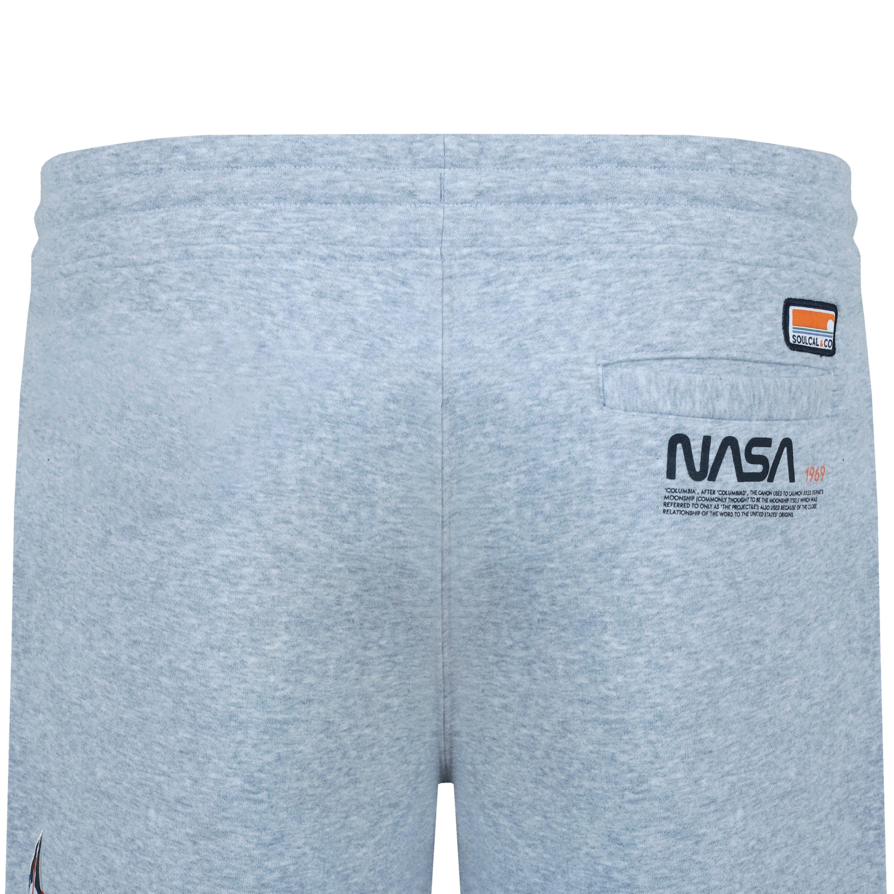 Grey Marl - SoulCal - NASA Shorts - 5