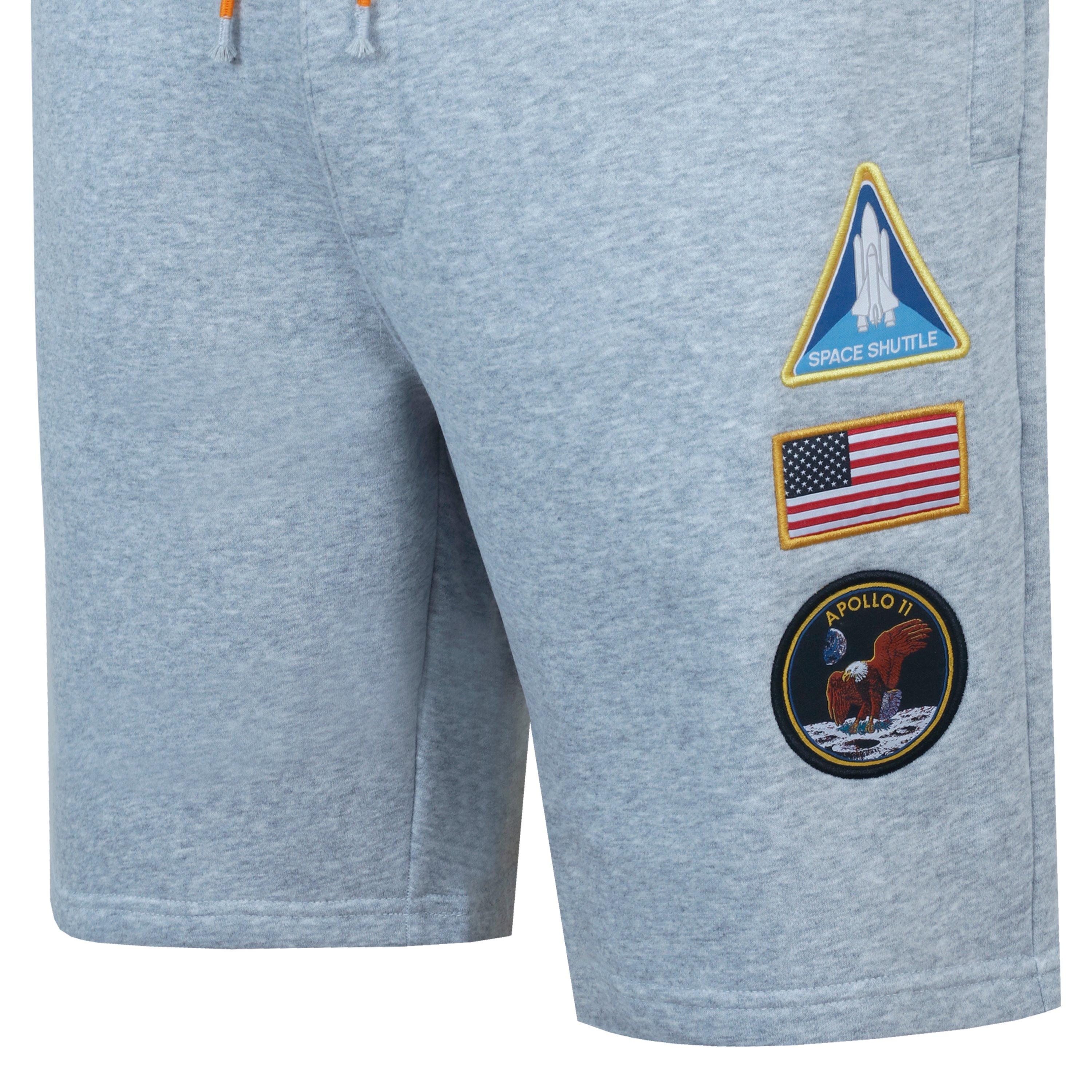 Grey Marl - SoulCal - NASA Shorts - 6