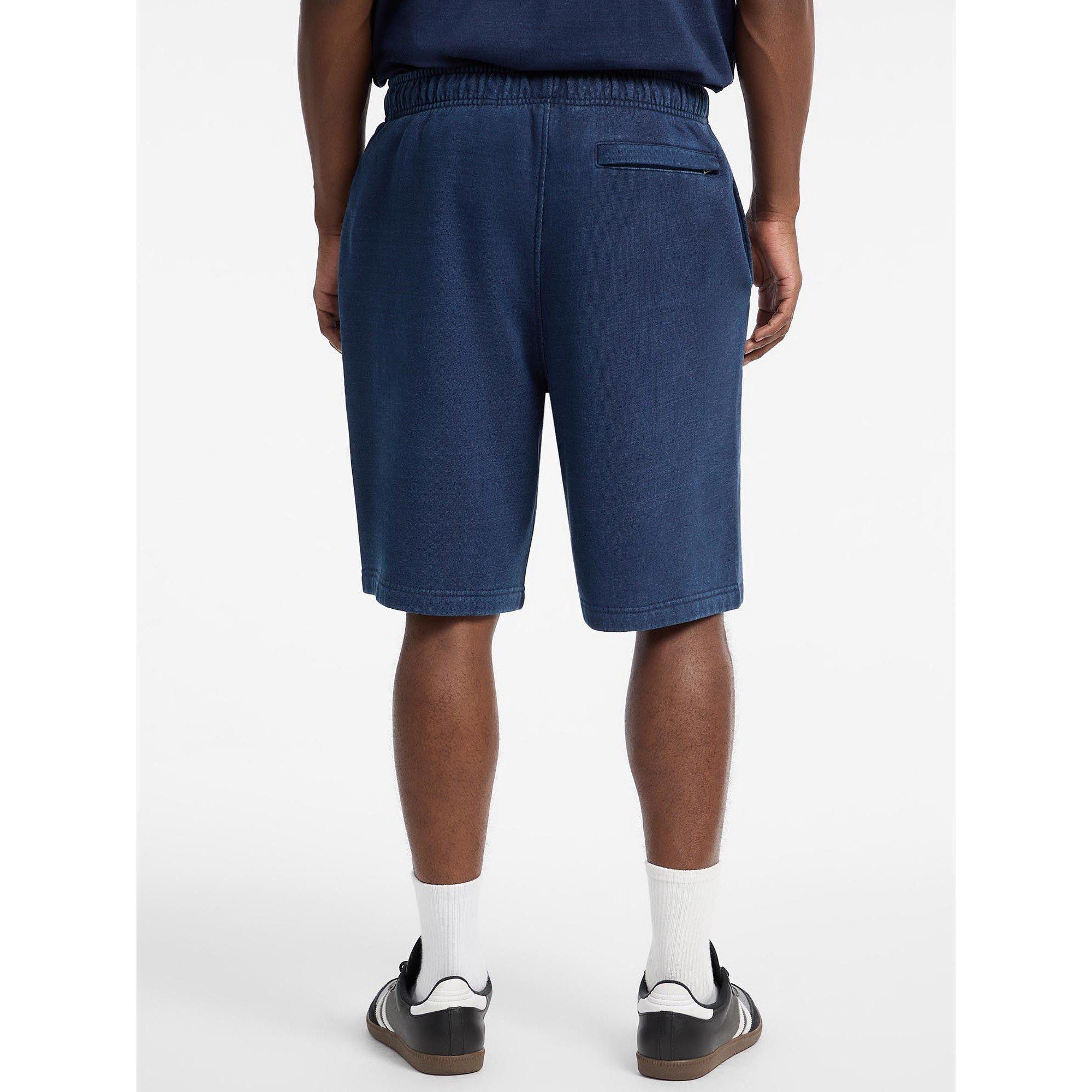 Indigo BL1N - Guess - Guess Jeans Logo embroidered shorts - 2