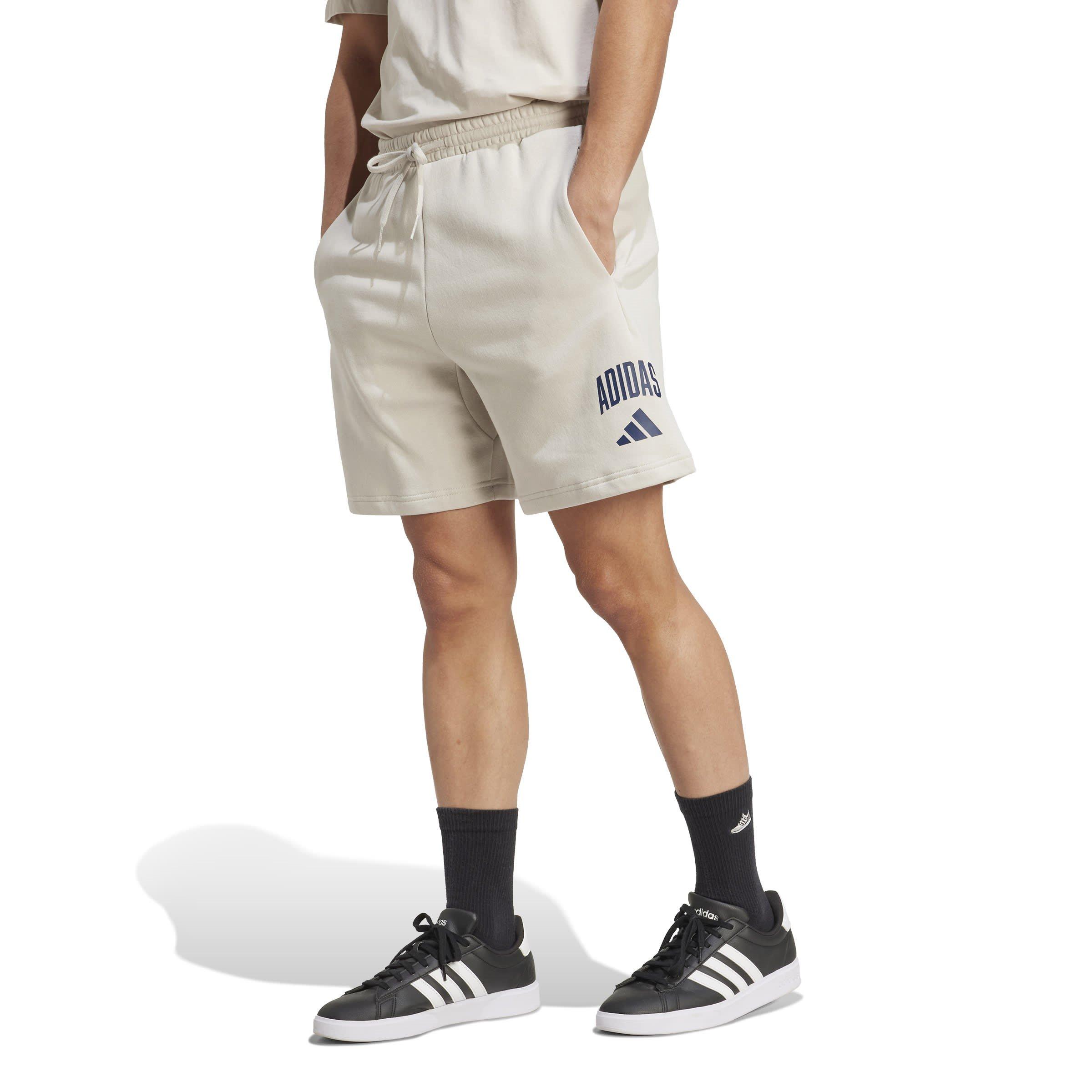 Aluminij/Plava - adidas - Collegiate Jogger Shorts - 2