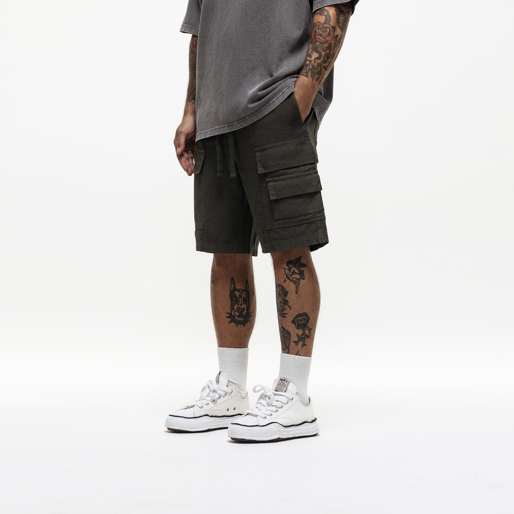 Khaki - Good For Nothing - Cargo Shorts - 2