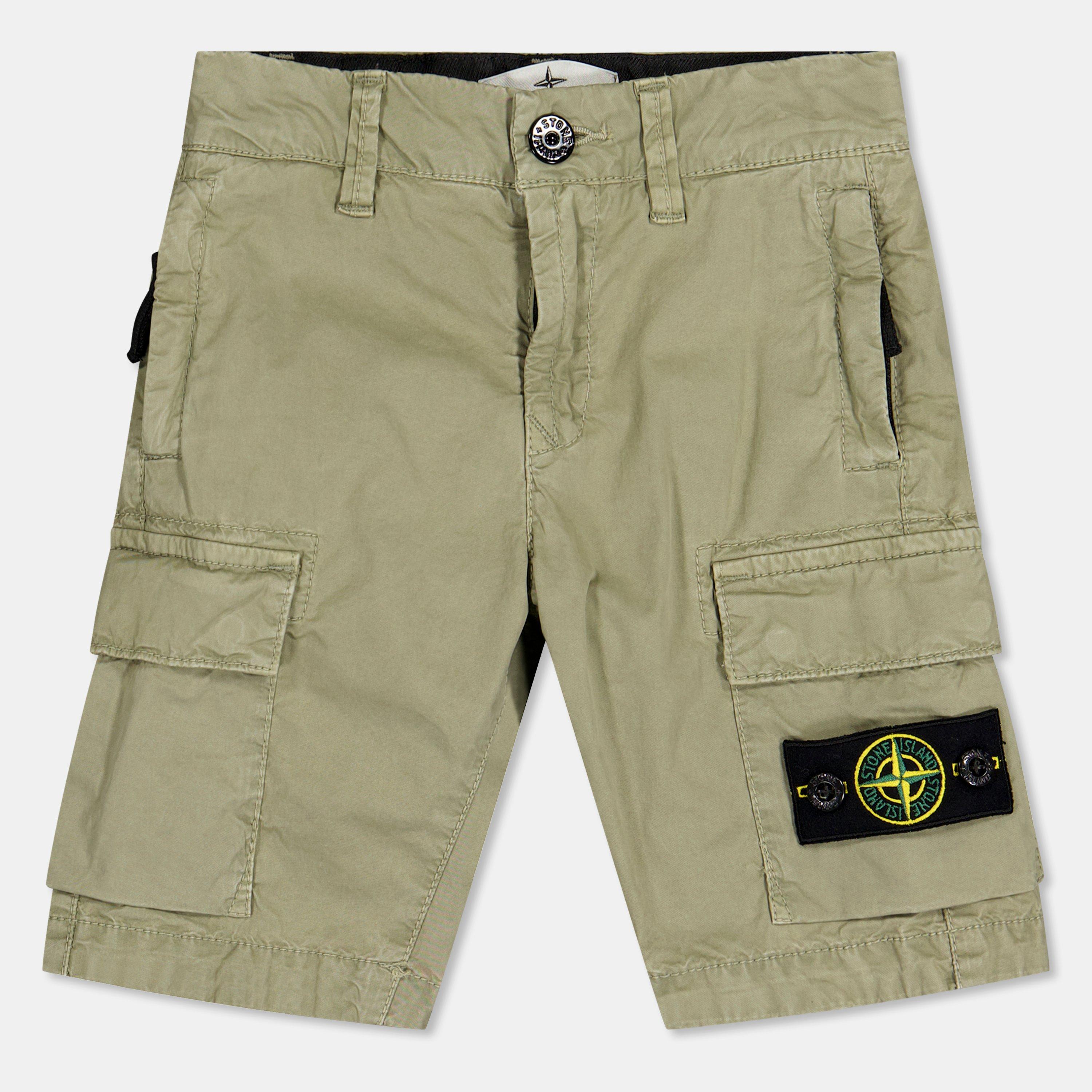 Stone Island Cargo Bermuda Shorts Juniors | Cruise Fashion