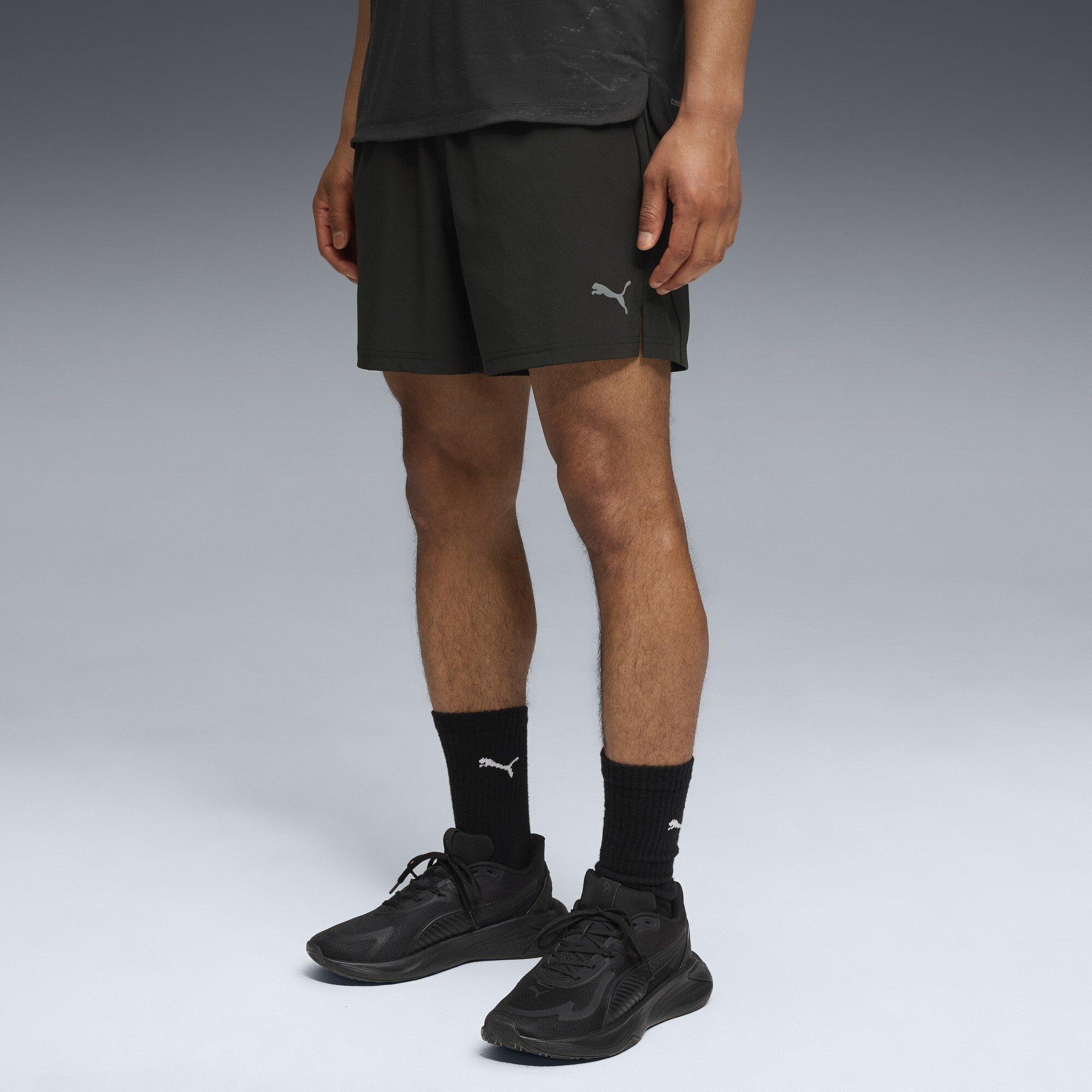 Black - Puma - Men's Tech Training 5in Stretch Woven Shorts - 3