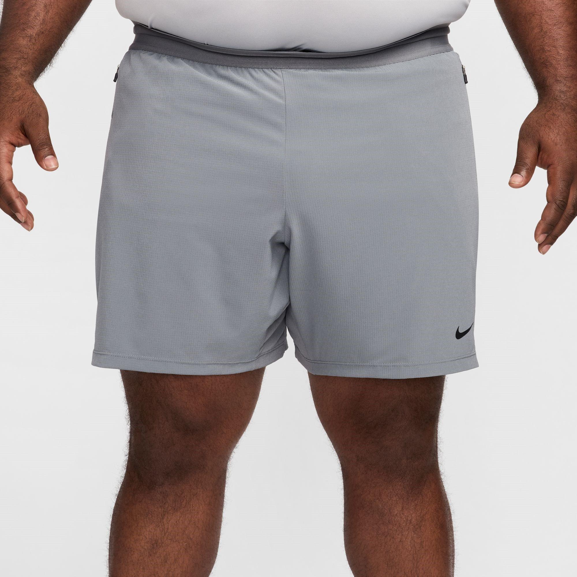 Grey - Nike - Pro Dri-FIT Flex Rep Men's Shorts - 11