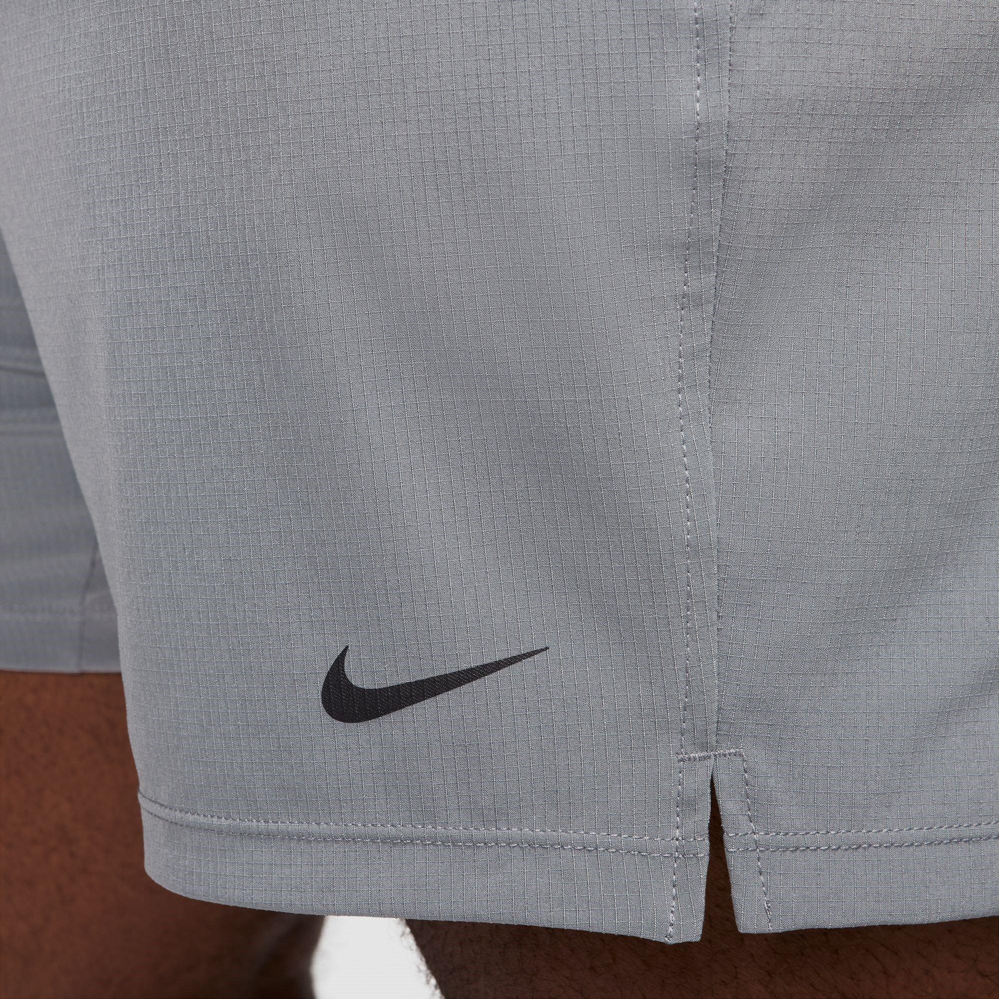 Grey - Nike - Pro Dri-FIT Flex Rep Men's Shorts - 15