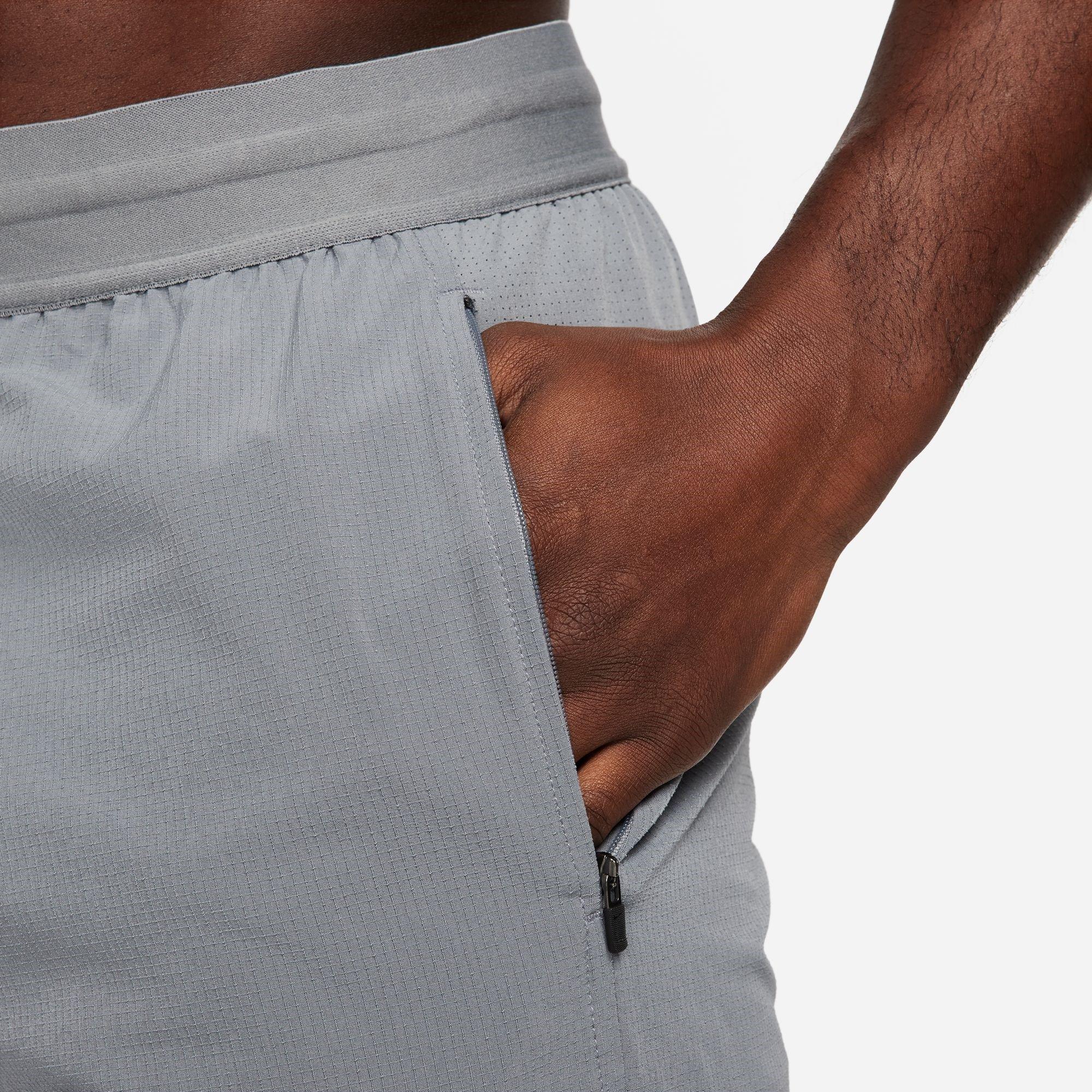 Grey - Nike - Pro Dri-FIT Flex Rep Men's Shorts - 6