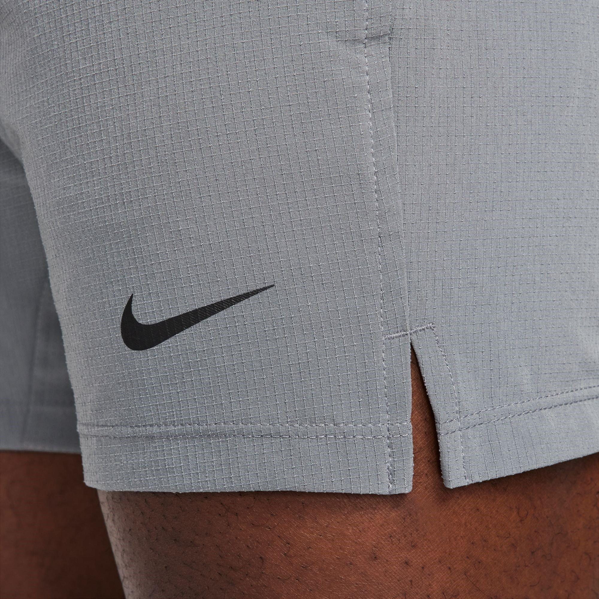 Grey - Nike - Pro Dri-FIT Flex Rep Men's Shorts - 8