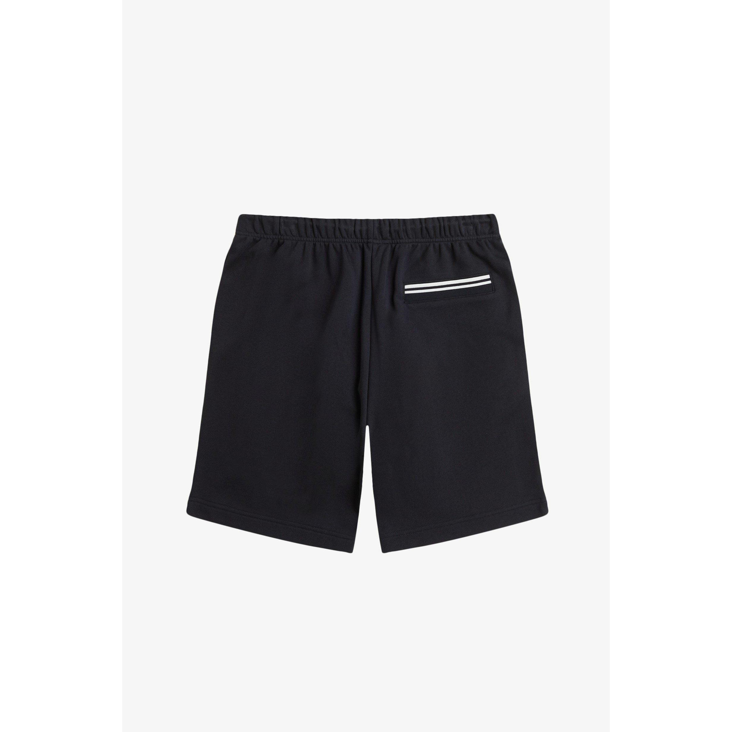 Black 102 - Fred Perry - Men's Fleece Jogger Shorts - 2