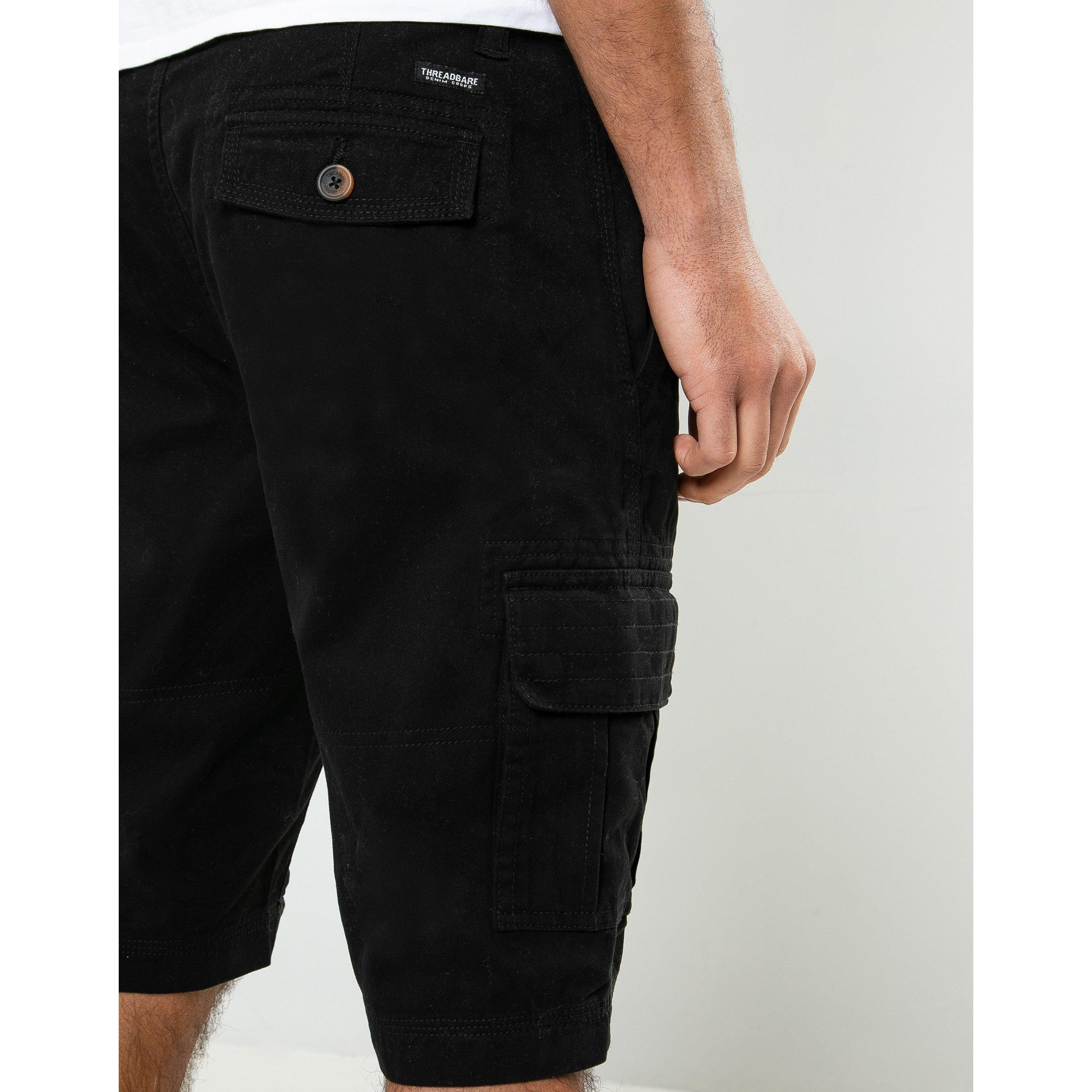 Sort - Threadbare - Cargo Shorts - 4