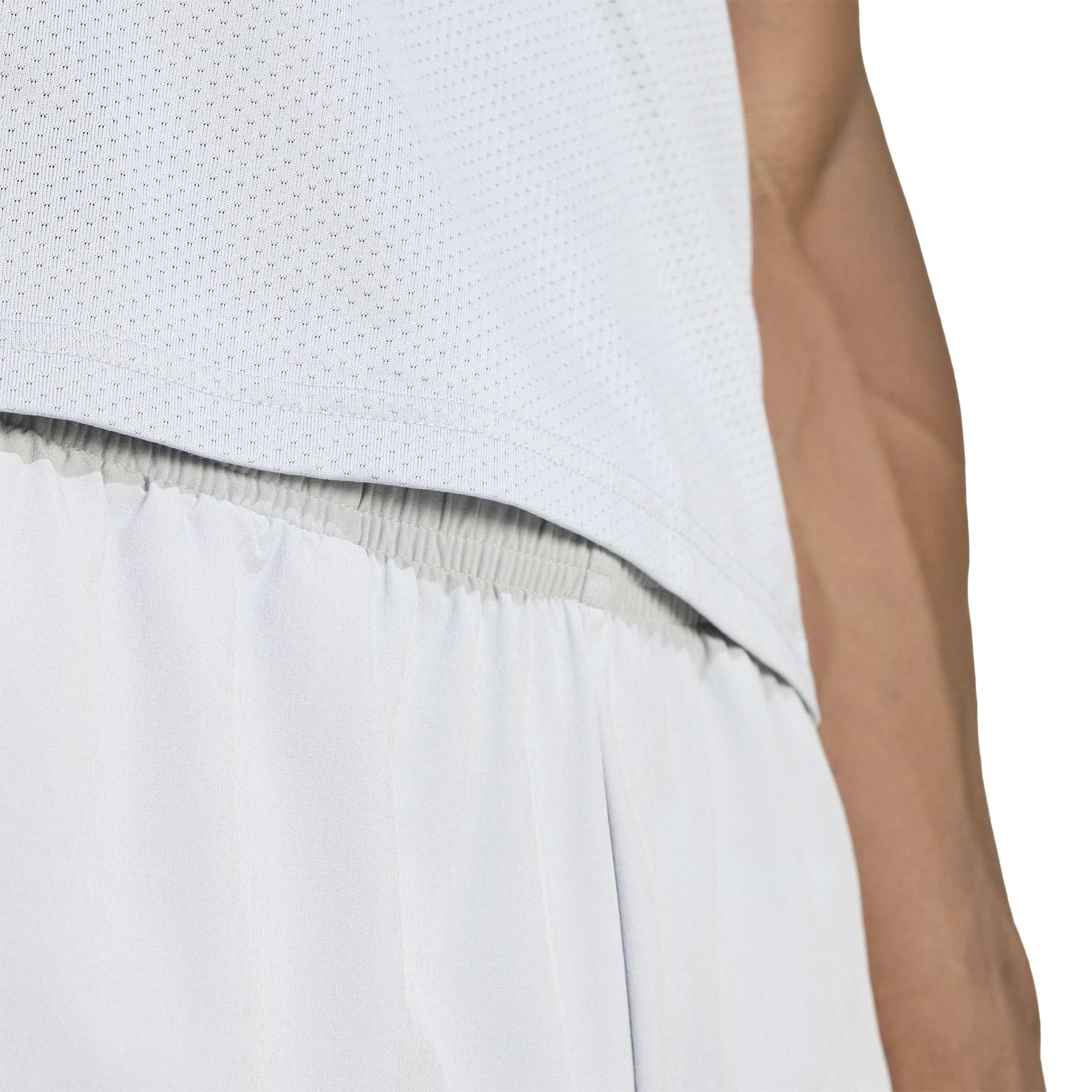 Halo Silver - adidas - Men's Tech Apparel CLIMACOOL Gym Shorts - 5