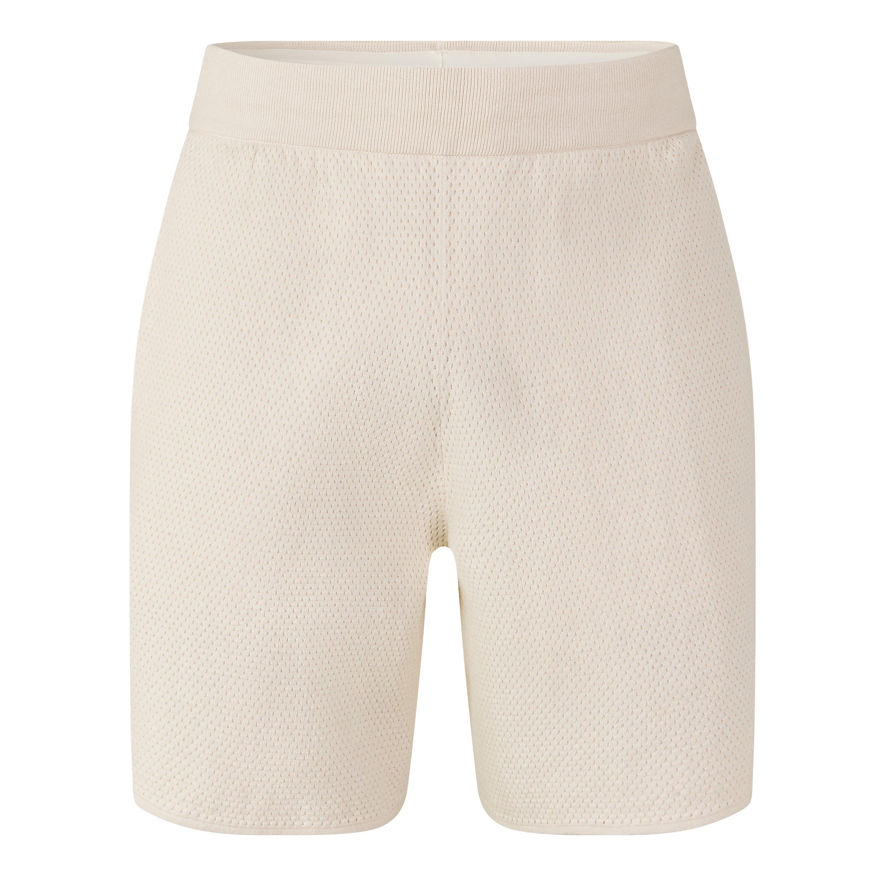 Light Ivory - Lululemon - LLM Cttn 7 Short Sn63 - 1