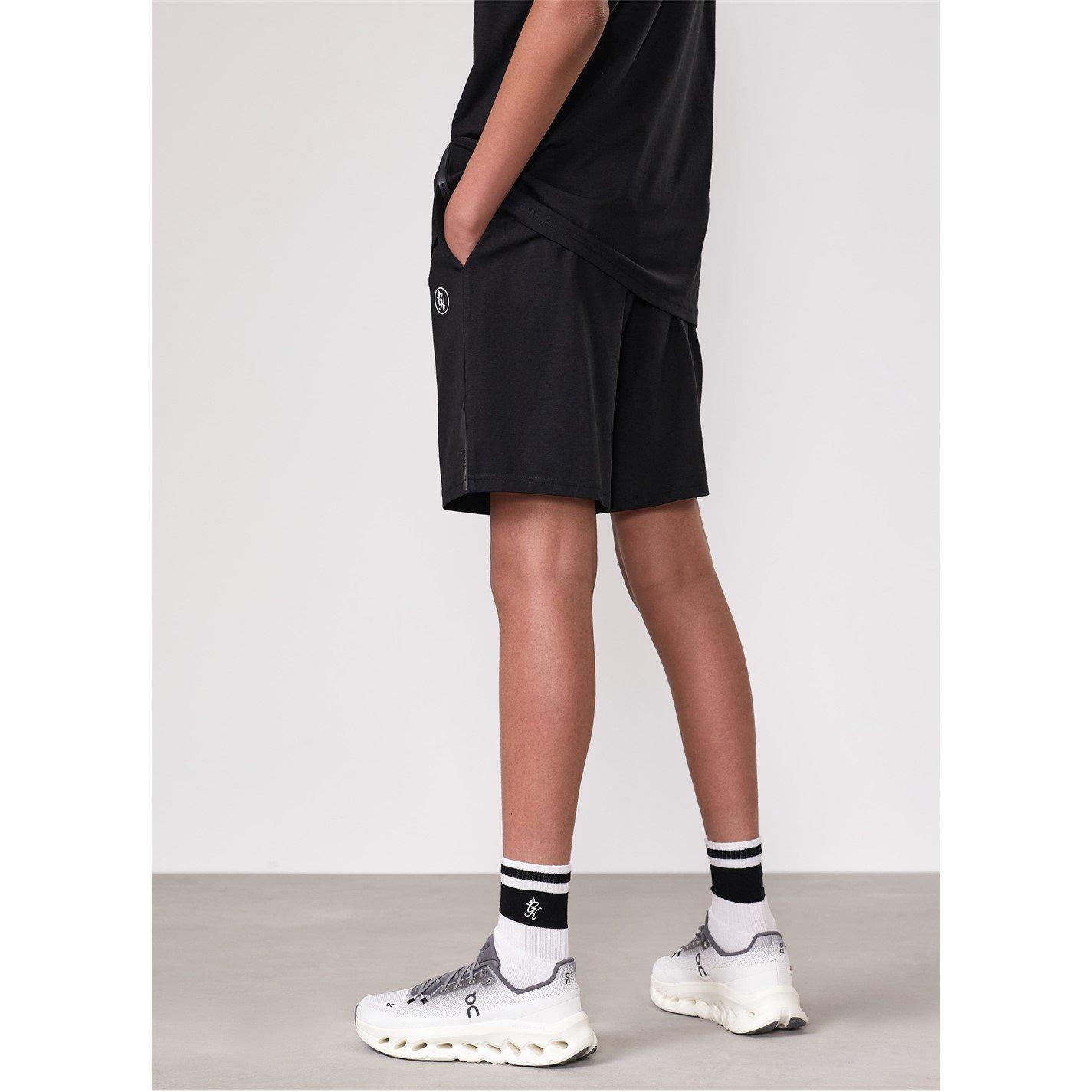  Black - Gym King - Fleece Jogger Shorts - 3