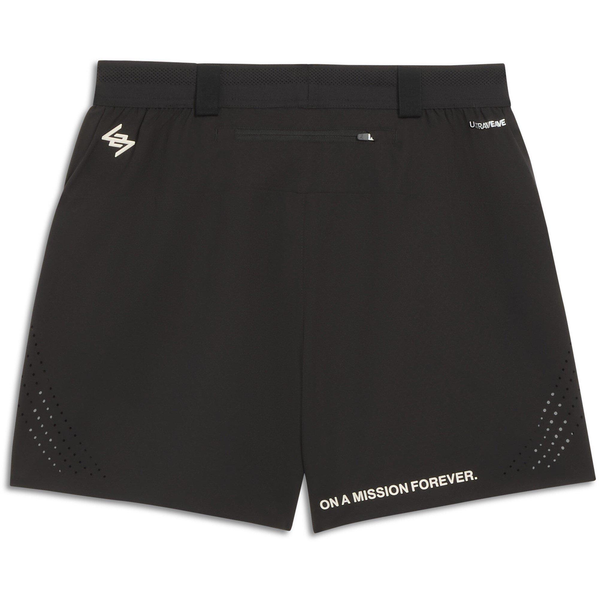 Puma Black - PUMA x Represent - X Represent 247 6 Inch Shorts - 3