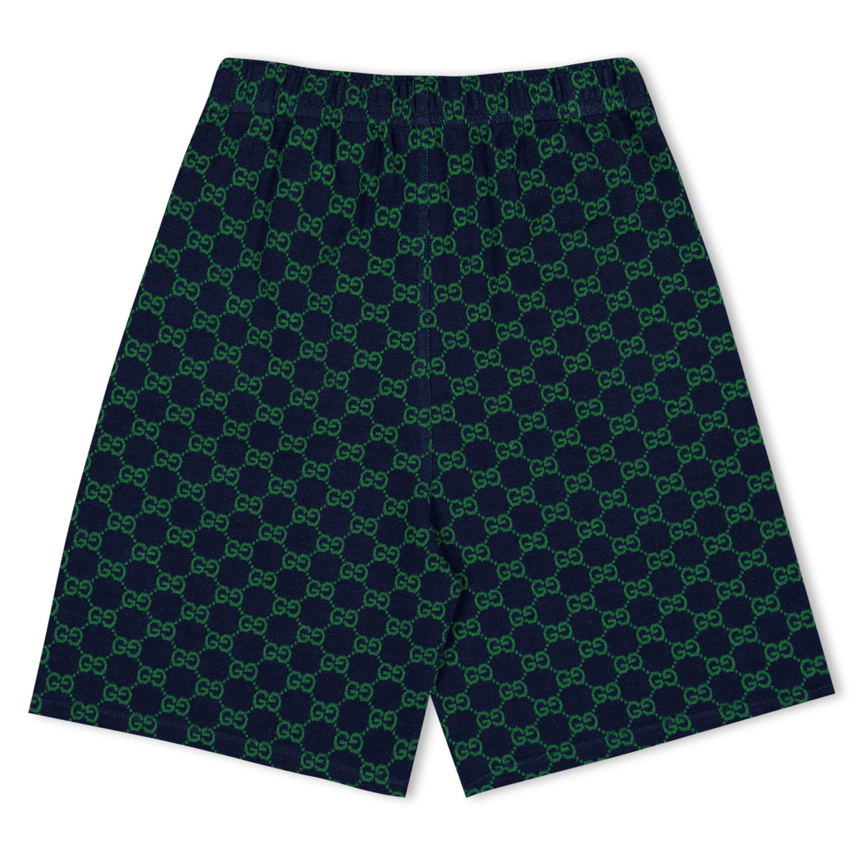 Blu/Green 4085 - Gucci - Gucci GG Shorts Jn61 - 2
