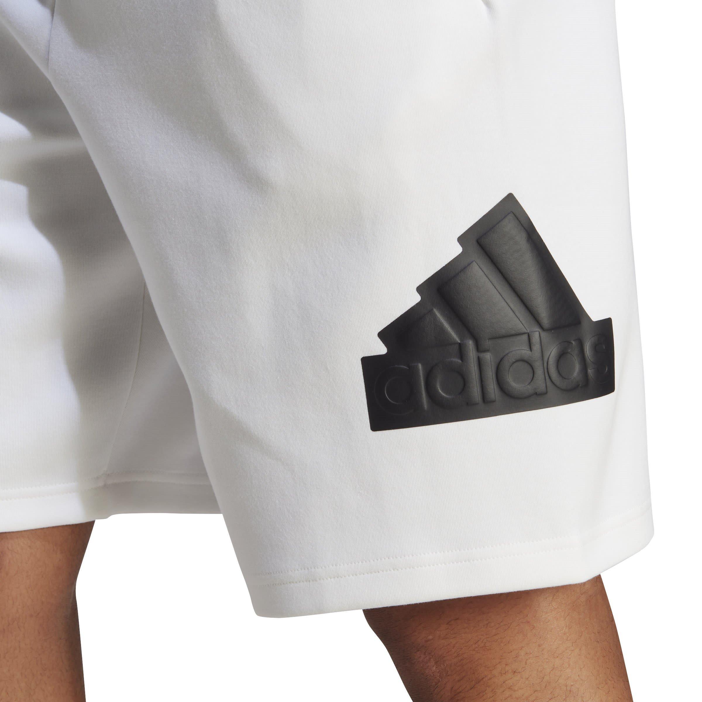 Wht/Blk - adidas - Future Icons Badge Of Sport Shorts - 5