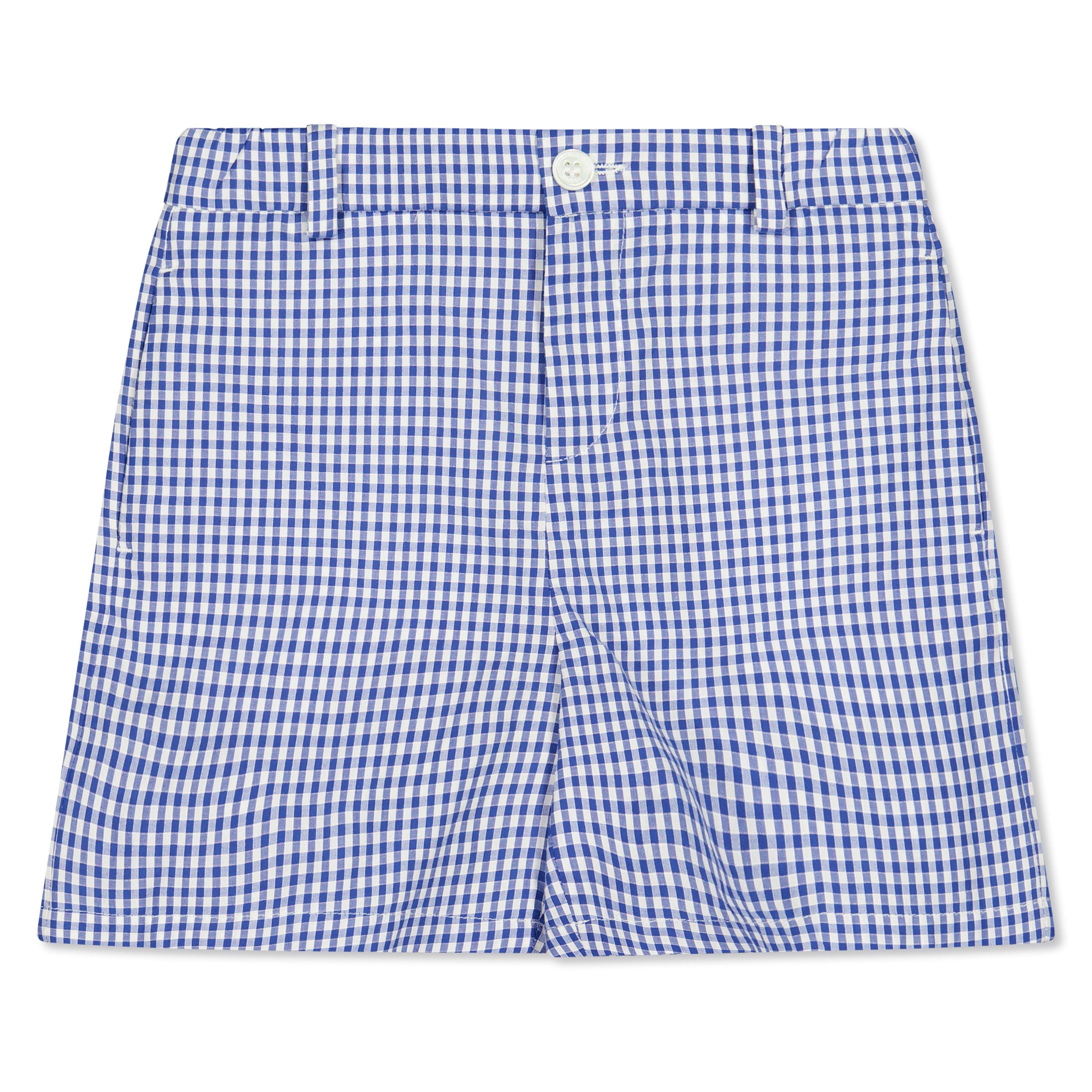 Blu/Wht 4337 - Gucci - Gucci Check Shorts Jn61 - 1