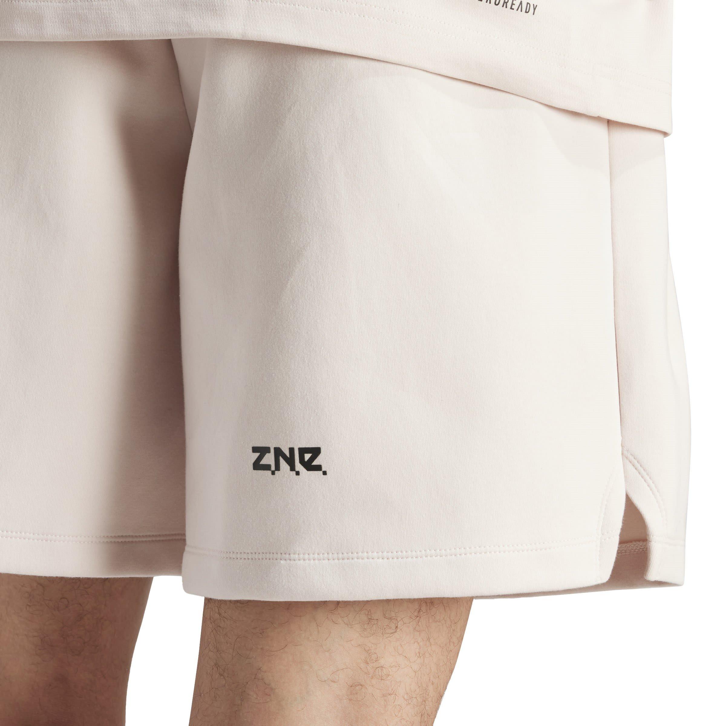 Bianco - adidas - Z.N.E. Jersey Jogger Shorts - 5
