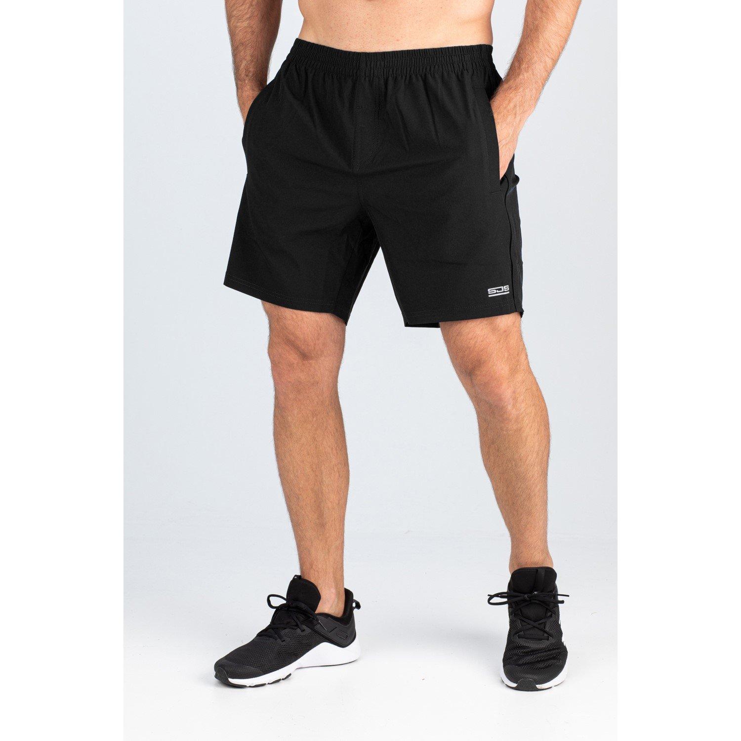 Sjeng Sports Men's Performance Gym Shorts - Black - Large