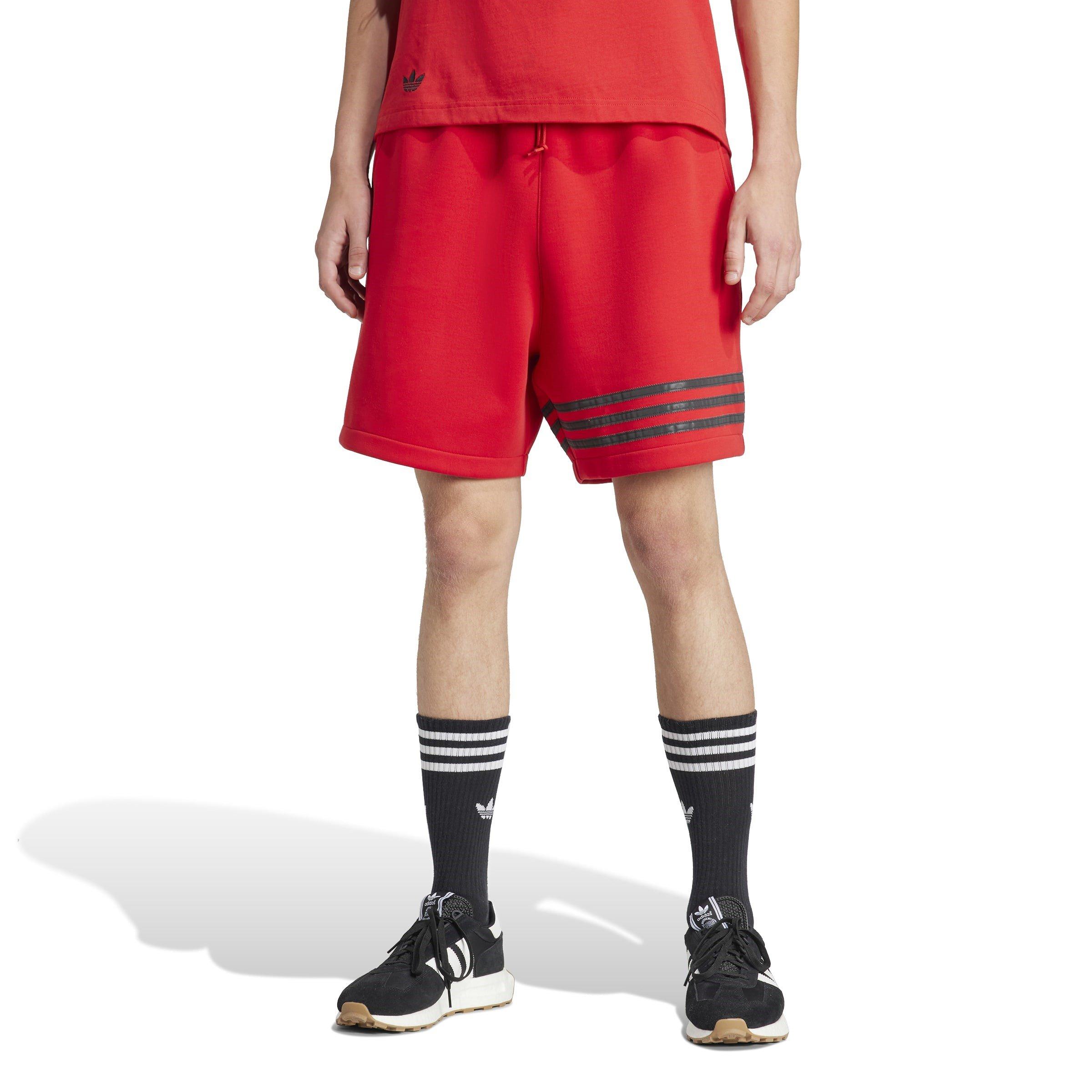 Rood - adidas Originals - Jersey Jogger Shorts - 2